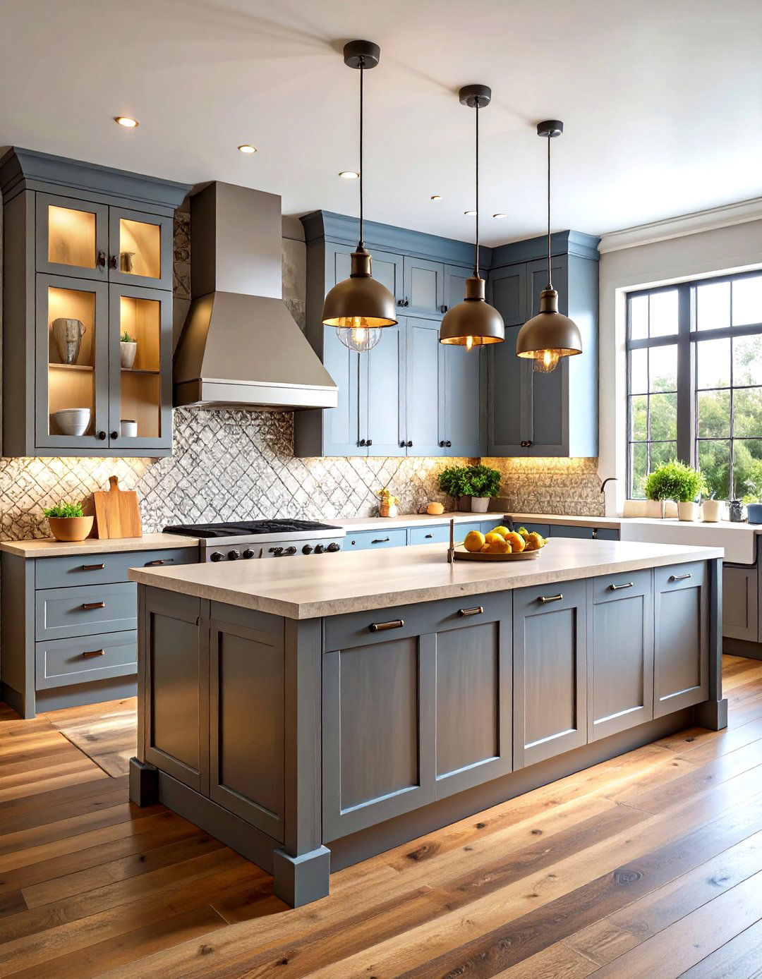 Pressed Tin Rustic Backsplash - 20 Rustic Backsplash Ideas