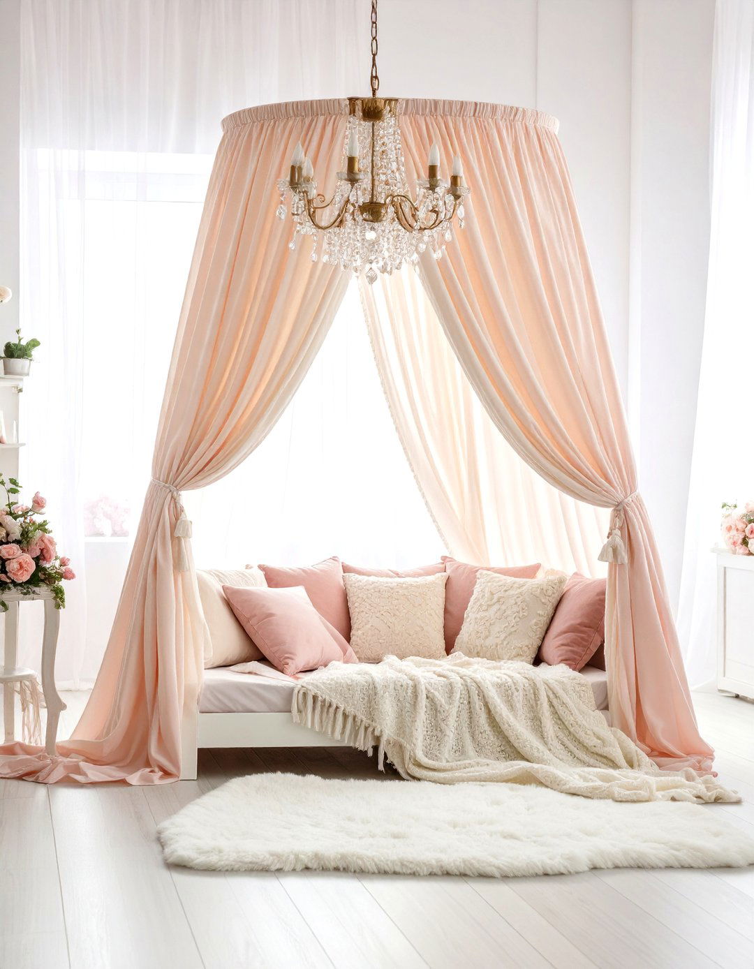 Princess Castle Kids Reading Nook - 20 kids reading nook ideas