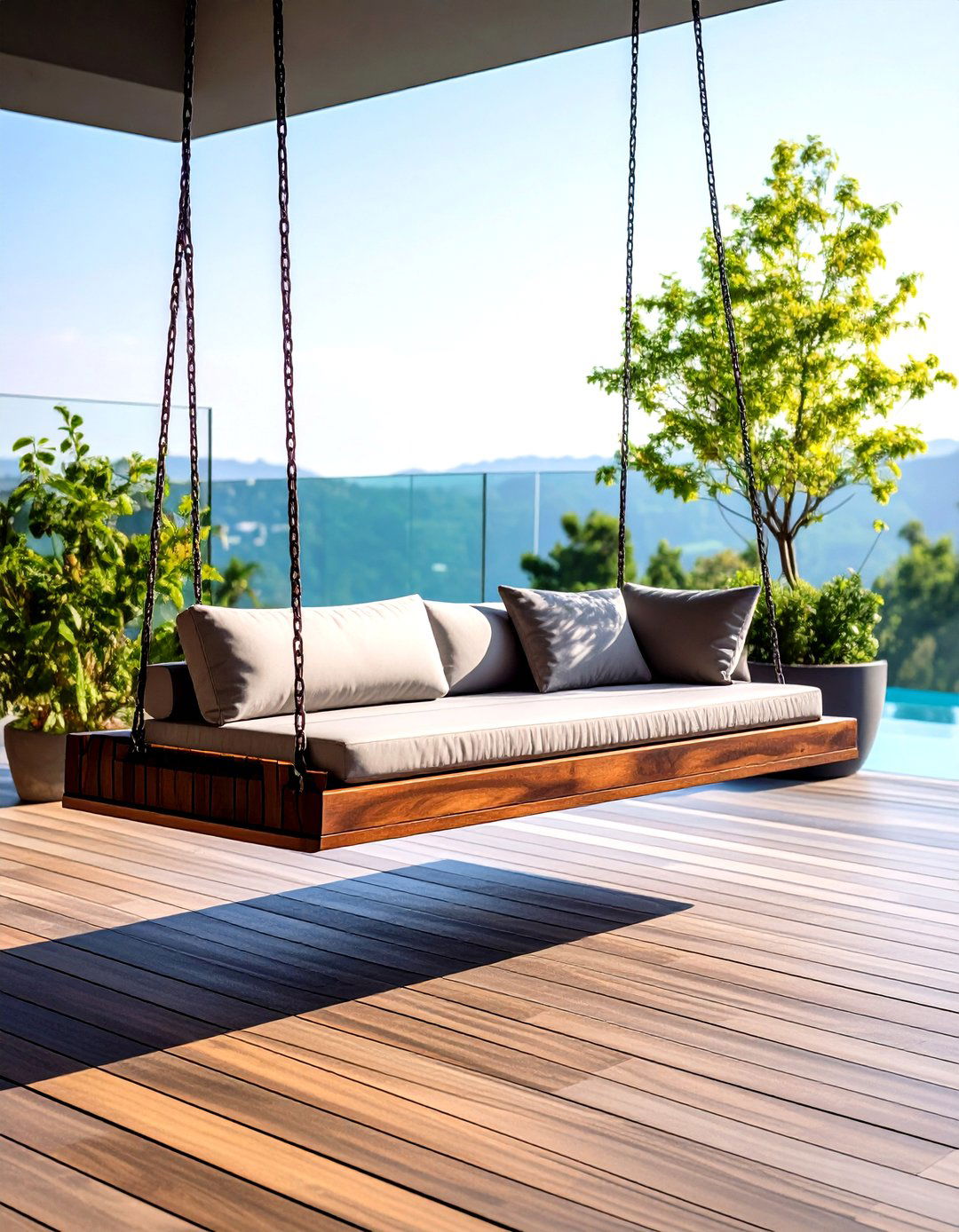 Privacy Screen Bench Combo - 20 Built-in Deck Bench Ideas and Designs