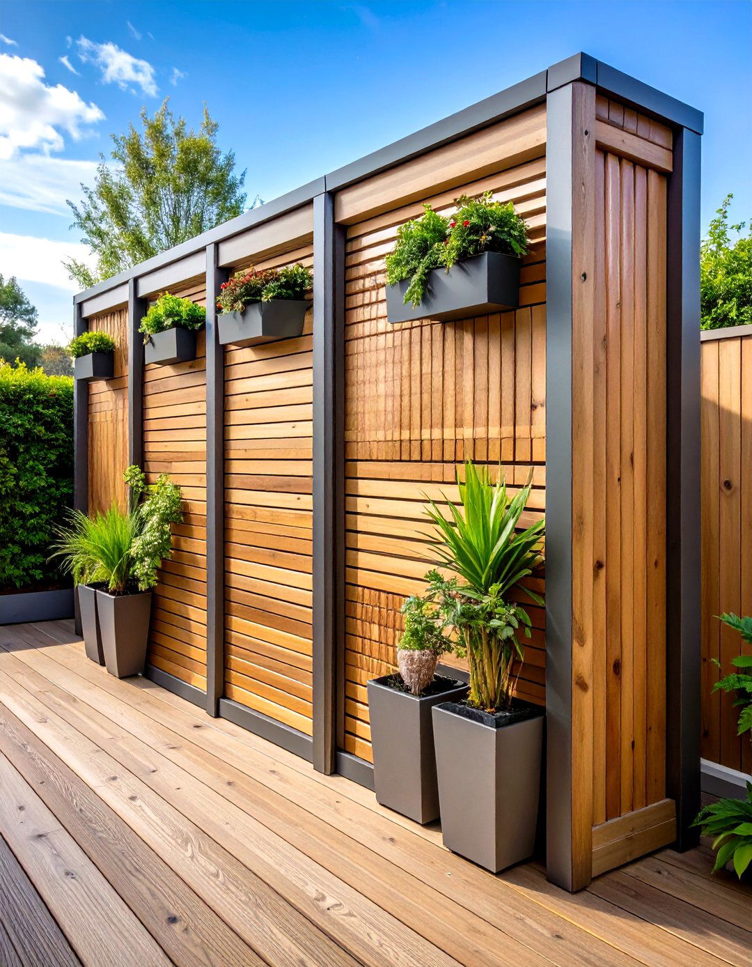 Privacy Screen Deck - 20 Small Deck Ideas