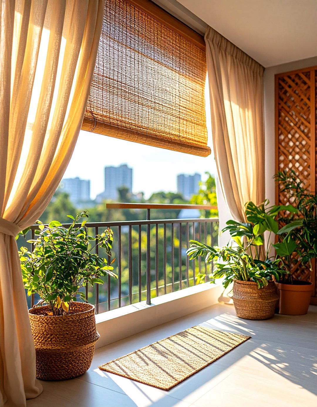 Privacy Screen Solutions for Balcony Serenity - 20 Balcony Ideas