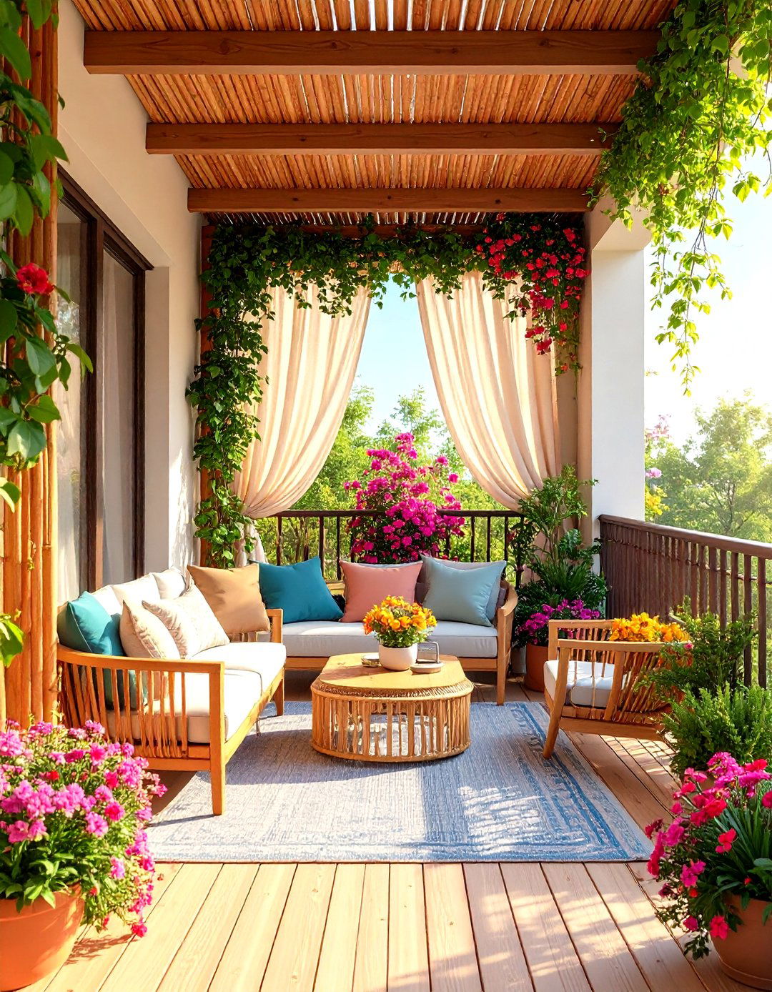 Privacy Screening Loft Balcony Solution - 20 Loft Balcony Ideas