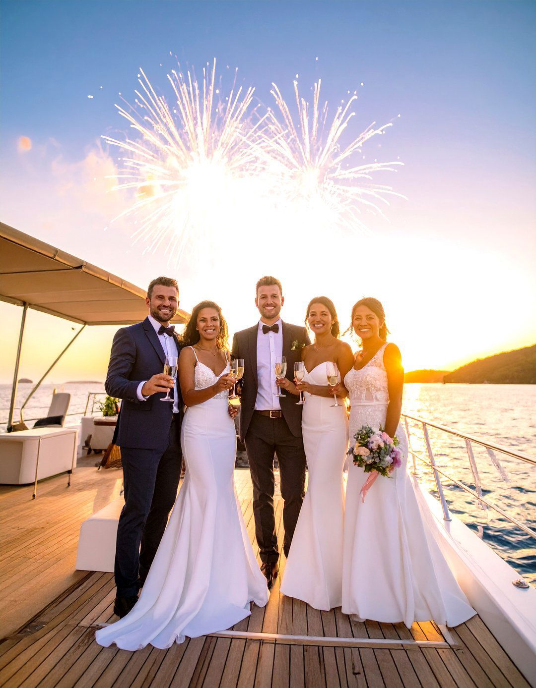 Private Fireworks Cruise Disney Wedding Spectacle - 20 Disney Wedding Ideas