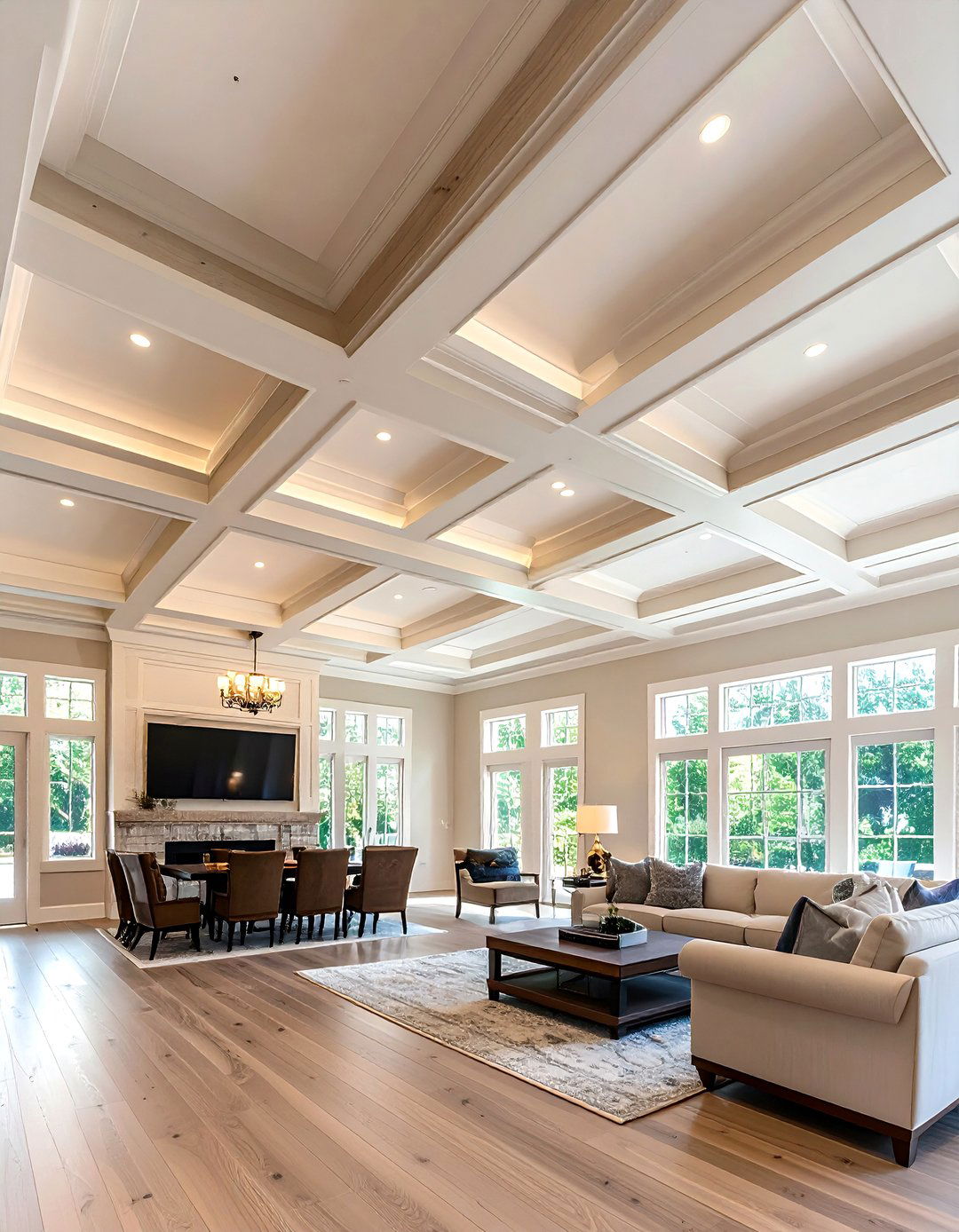 Professional Installation Coffered Ceiling System - 20 Coffered Ceiling Ideas
