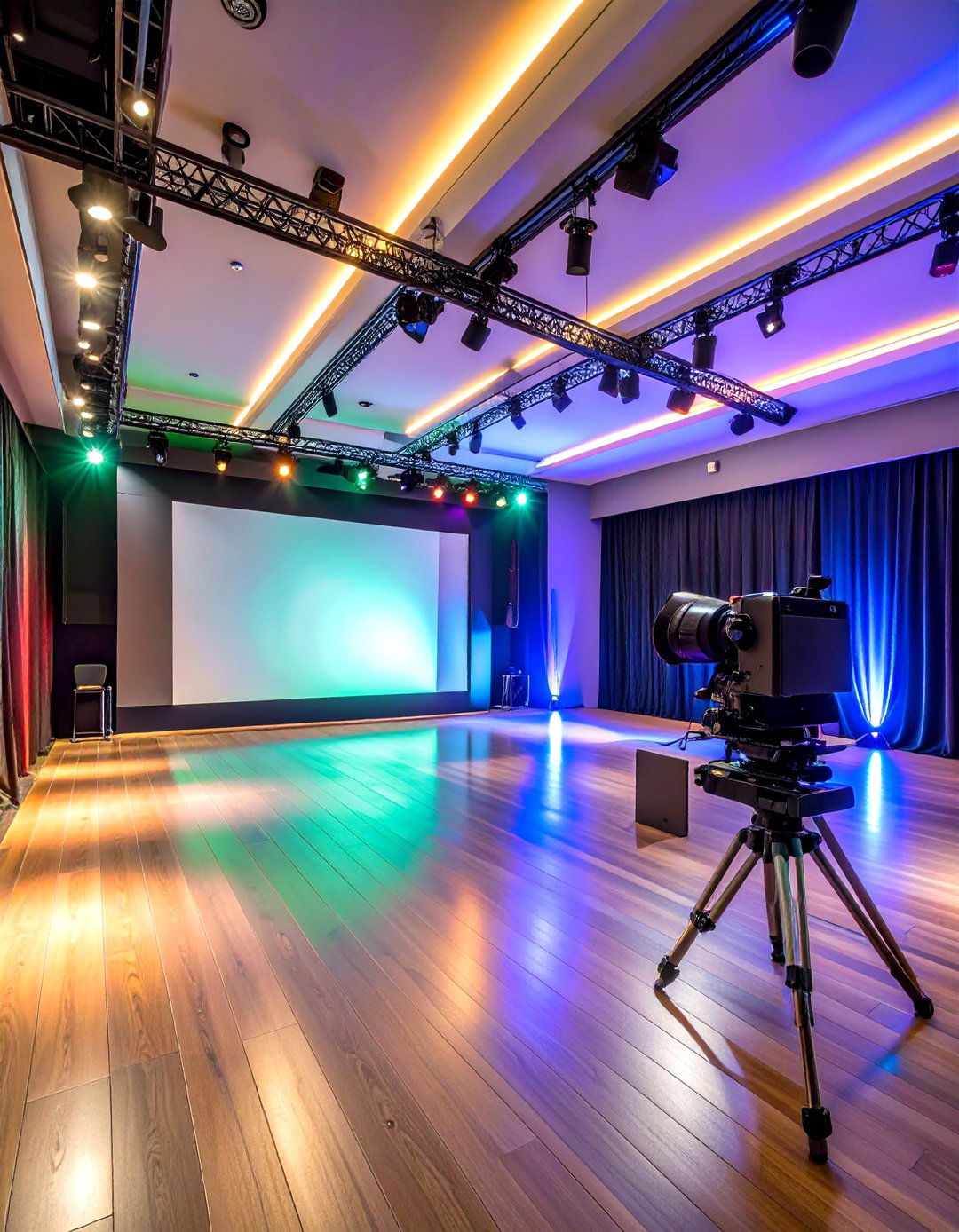 Projection Wall for Interactive Game Room Play - 20 Game Room Ideas