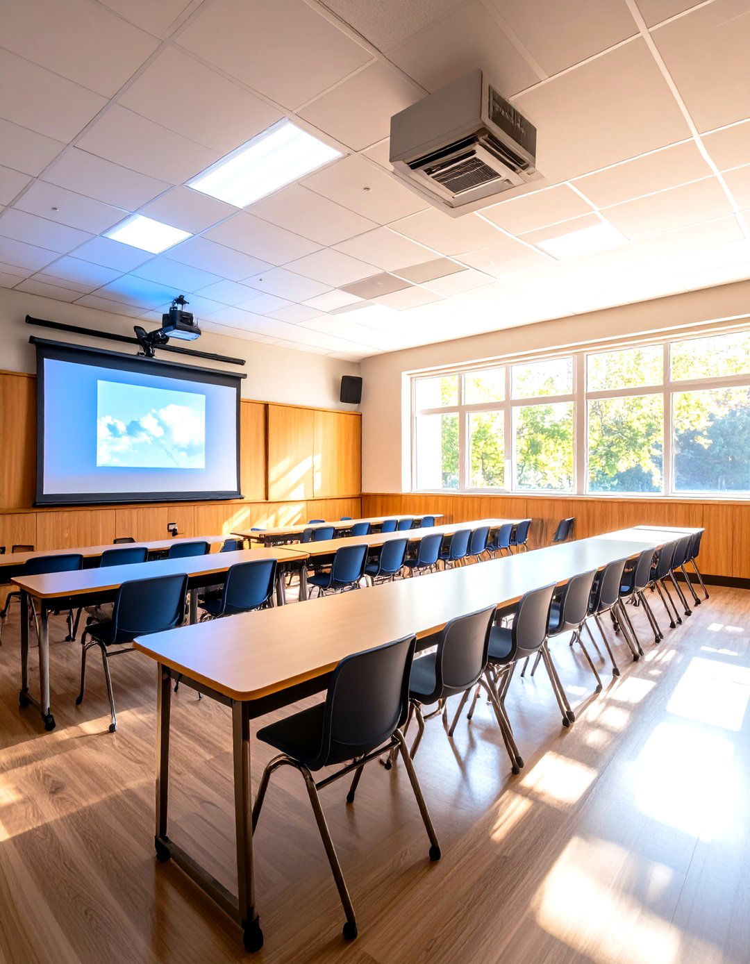 Projector Based Ambient Classroom Lighting - 20 Classroom Lighting Ideas