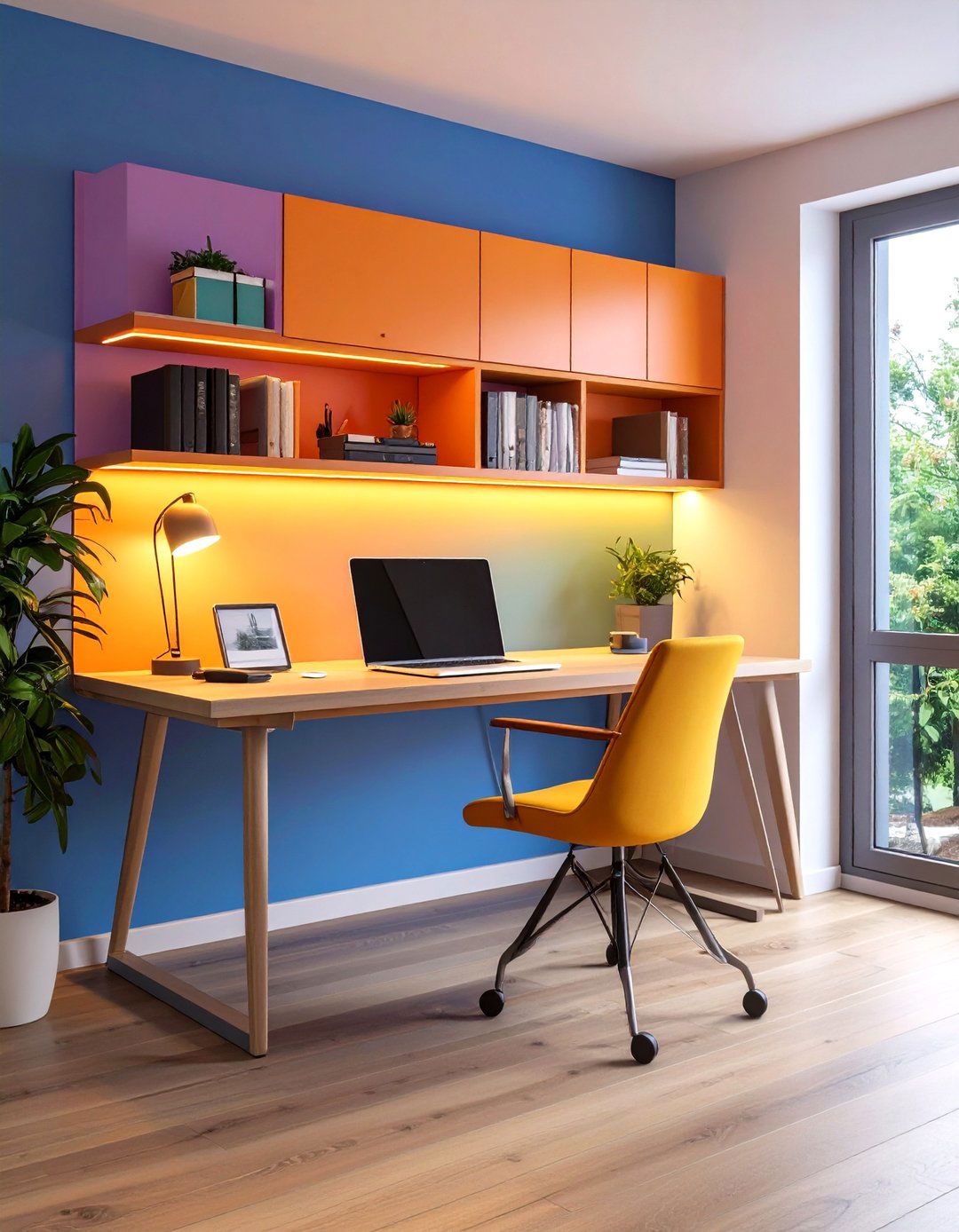 Provide a Small Workspace - 20 Small Guest Bedroom Ideas
