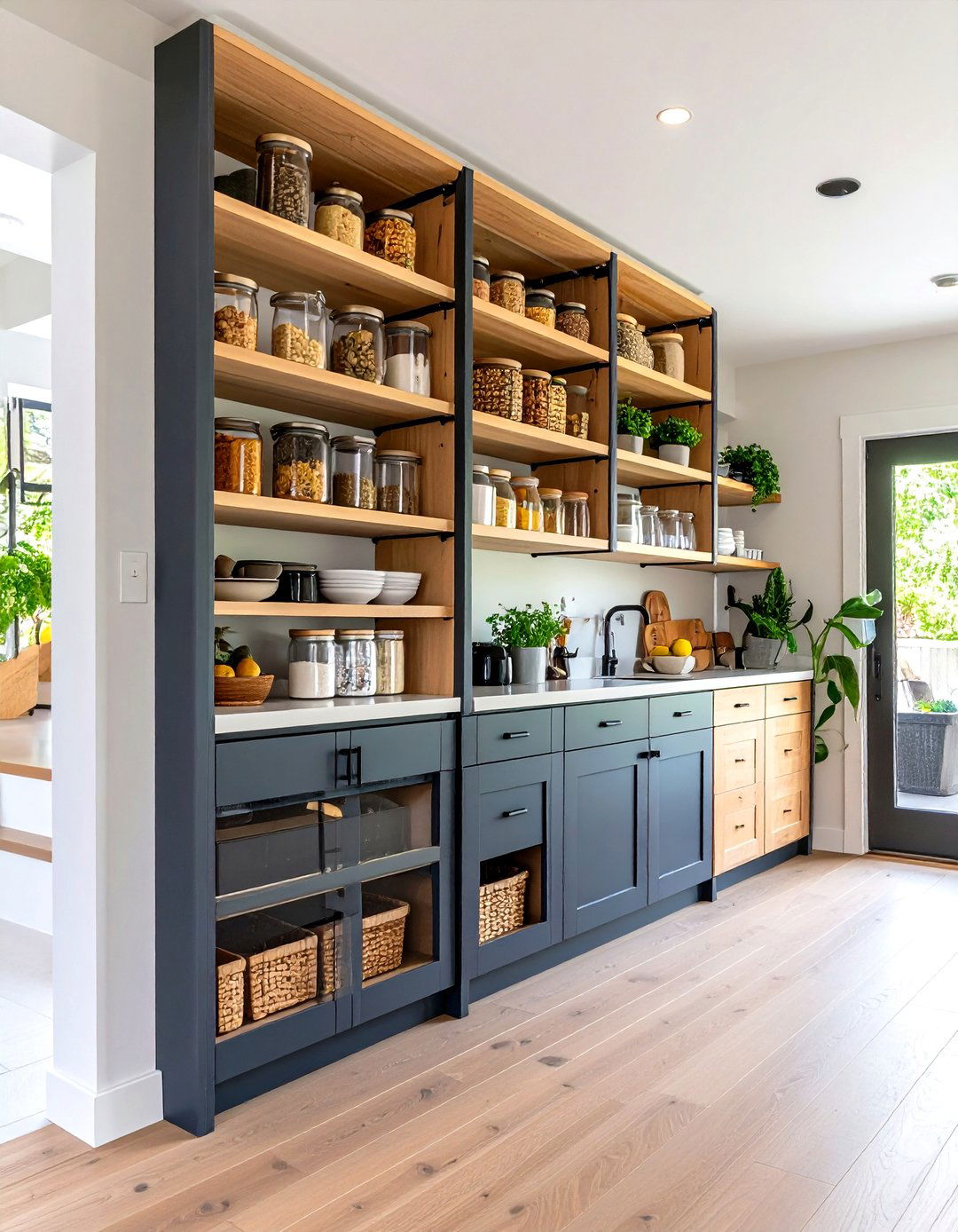 Pull Out Pantry - 20 Under Stair Storage Ideas