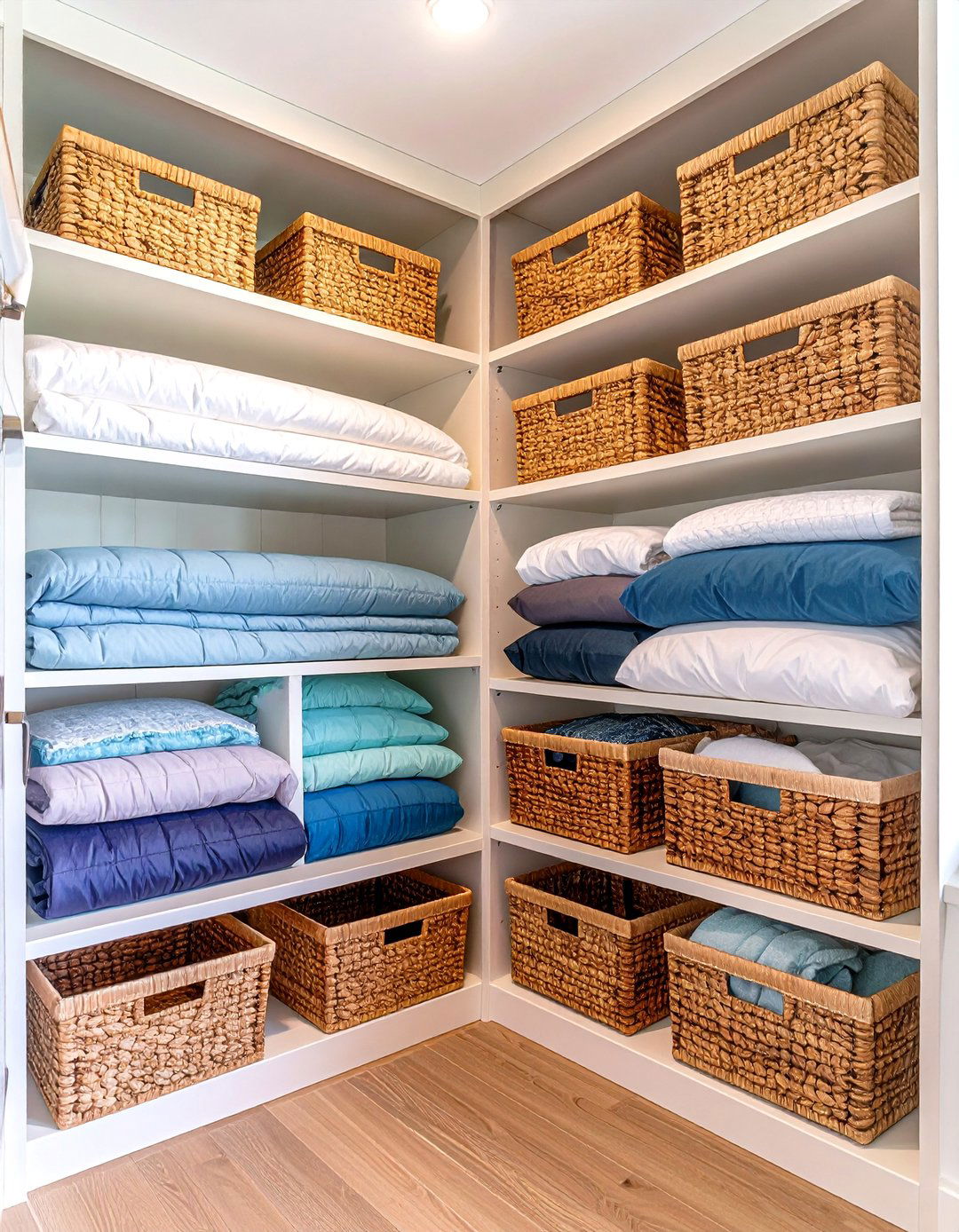 Pull out Comforter Storage Solutions - 20 Comforter Storage Ideas