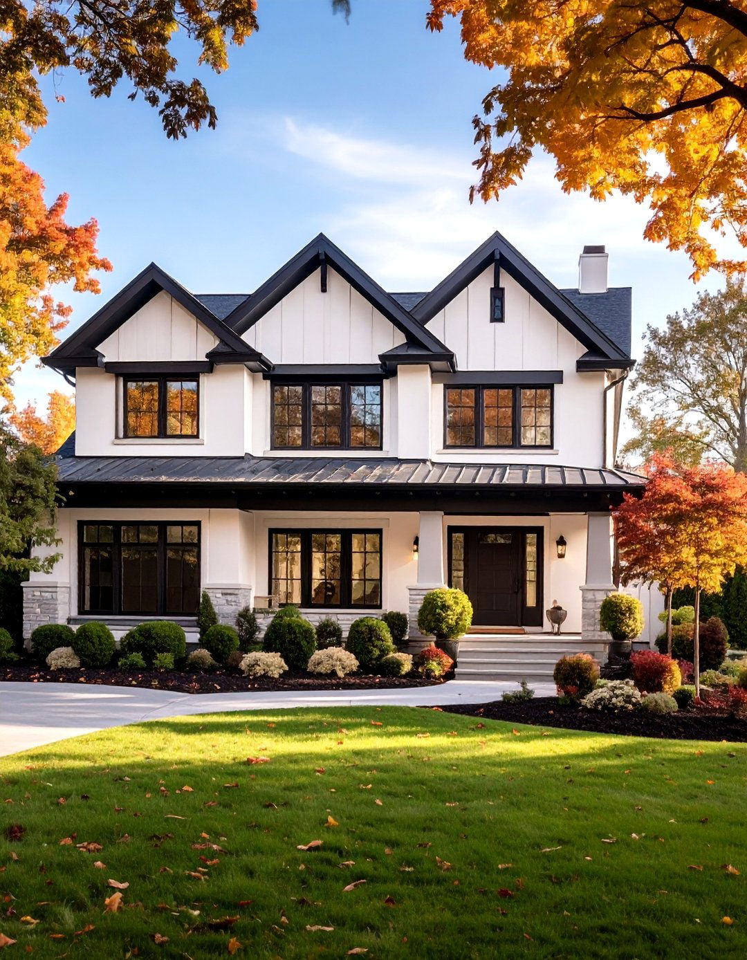 Pure White - 20 Stucco Colors for Home Exteriors