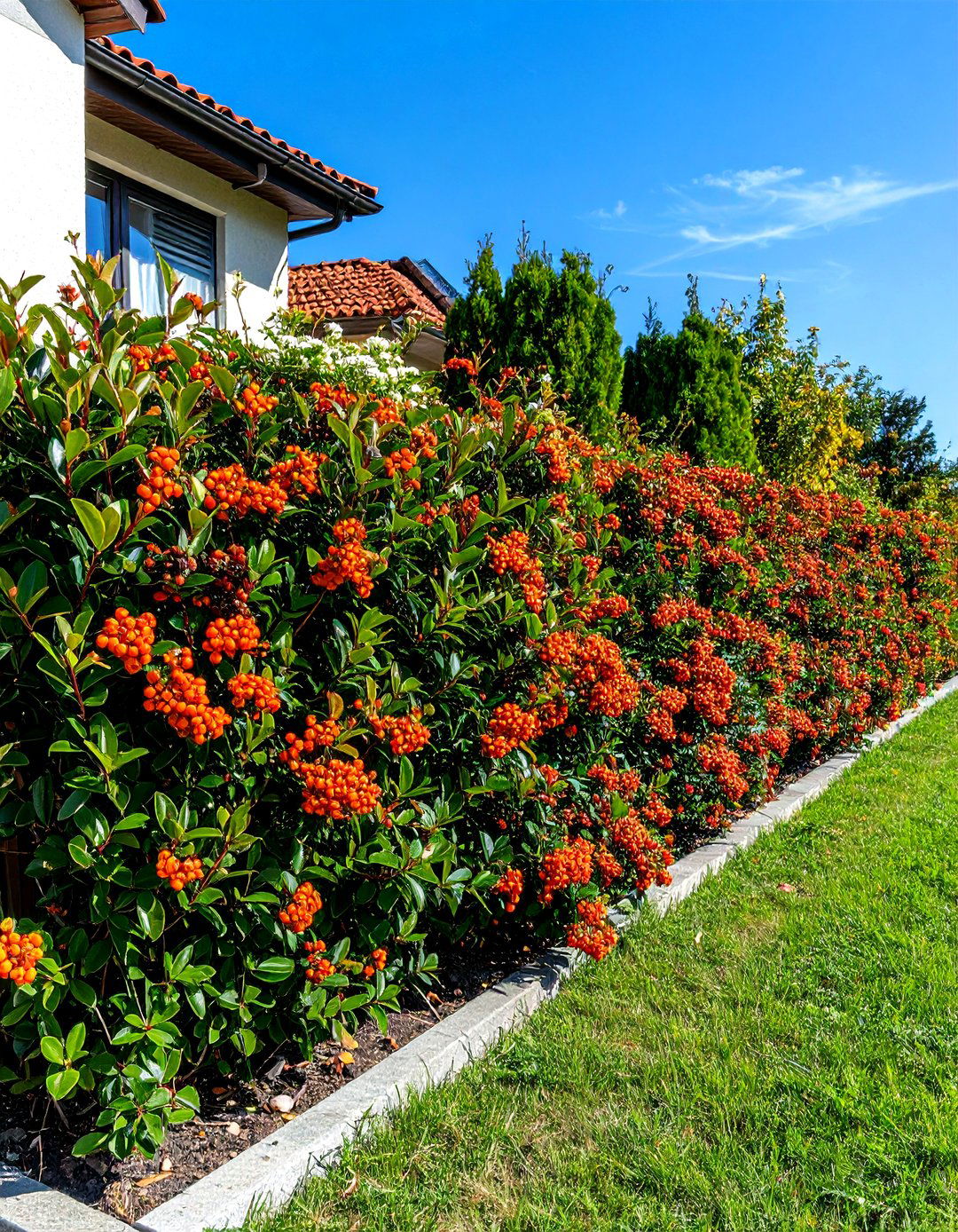 Pyracantha Shrubs for Privacy - 20 Shrubs for Privacy