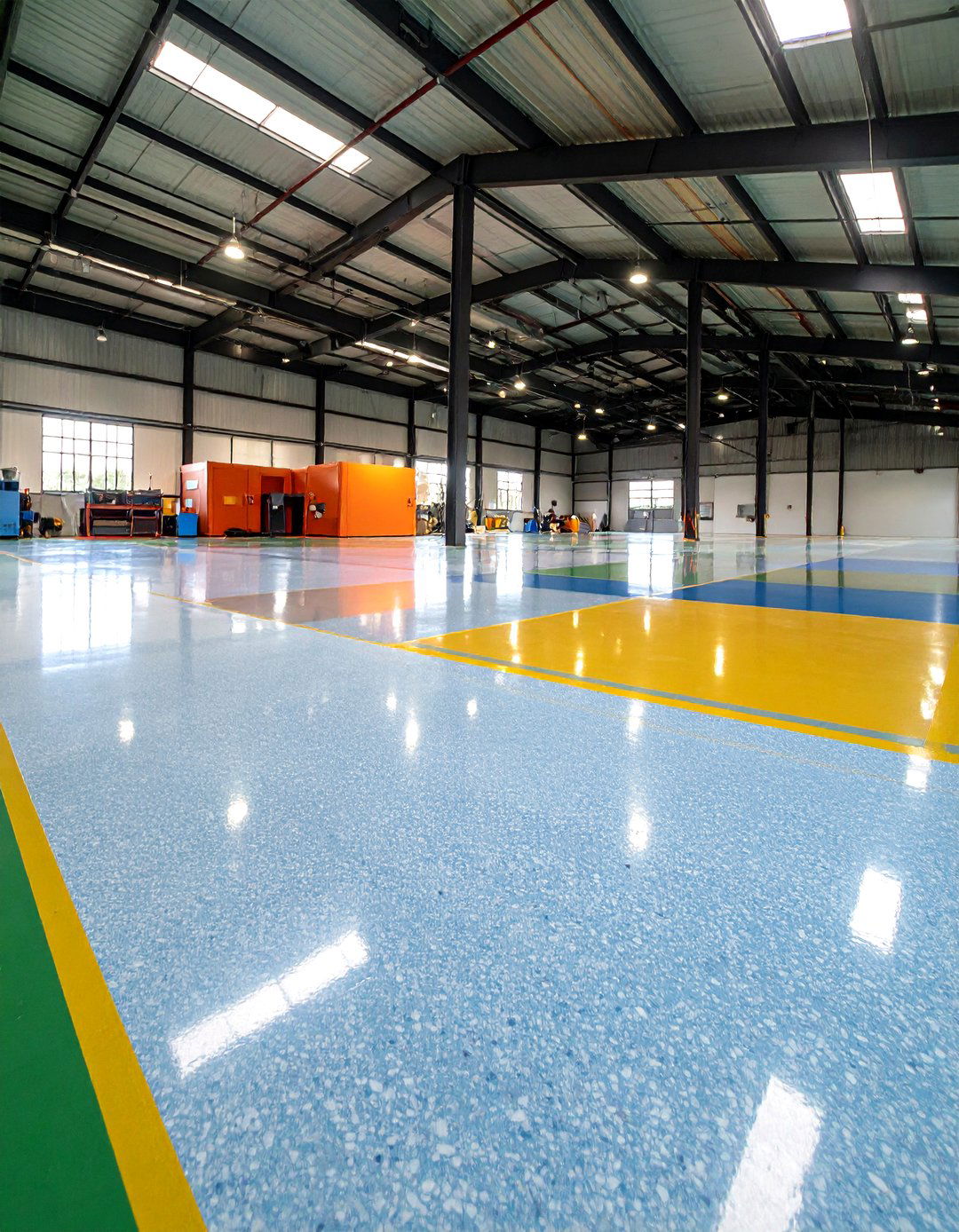 Quartz Filled Epoxy Floor System - 20 Epoxy Floor Designs