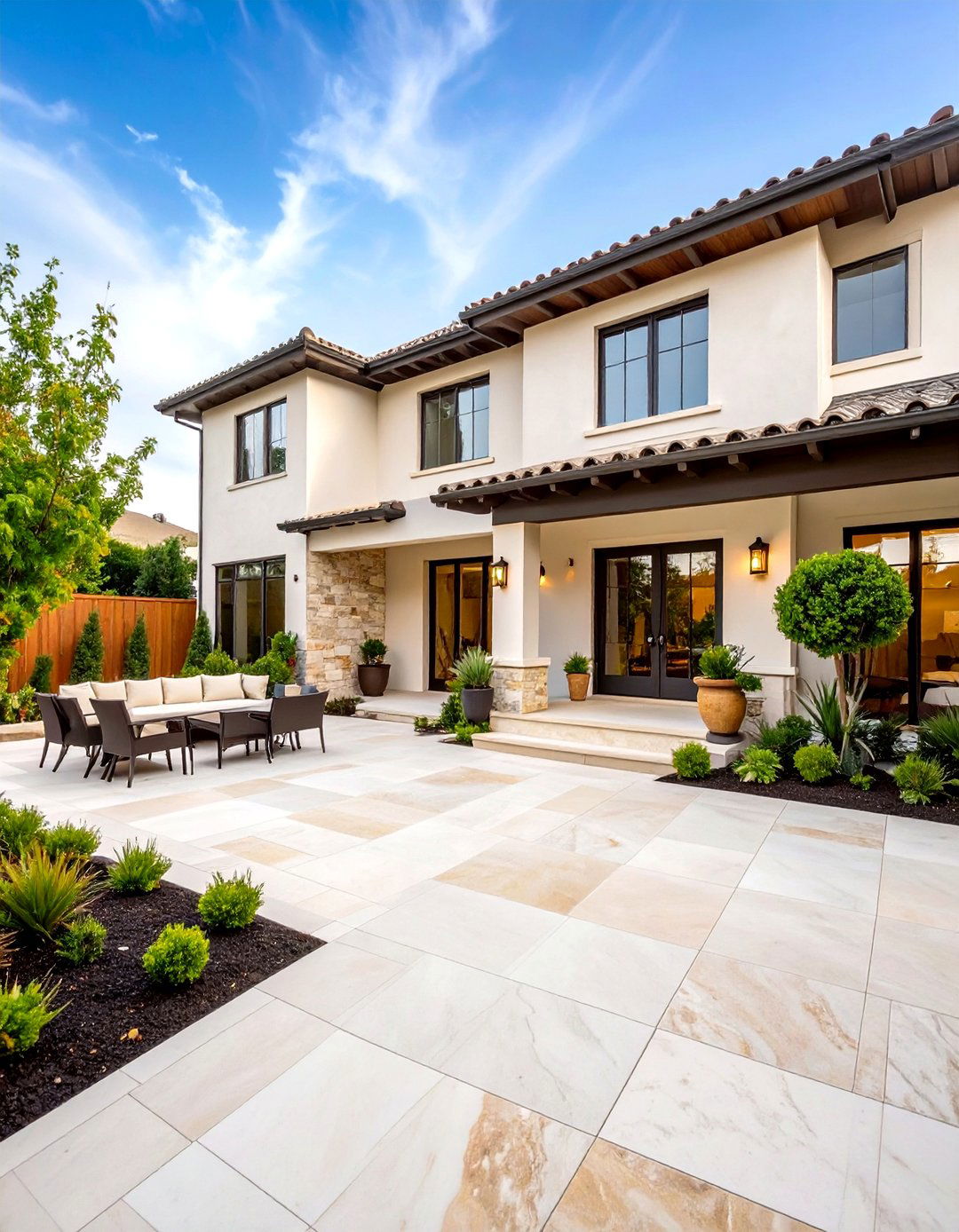 Quartzite Patio Flooring - 20 Patio Flooring Ideas