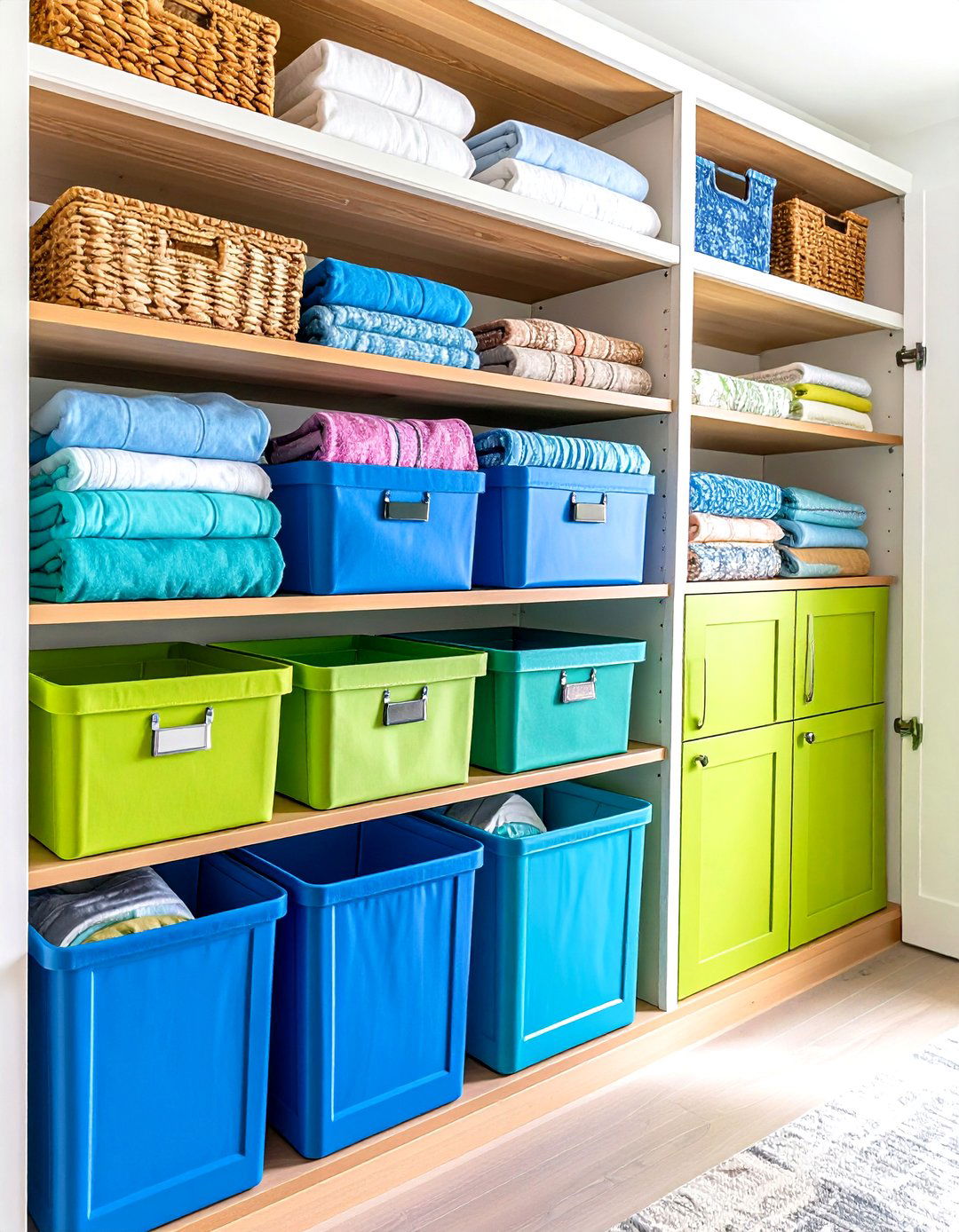 Quick Access Linen Closet Organization for Busy Lifestyles - 20 Linen Closet Organization Ideas