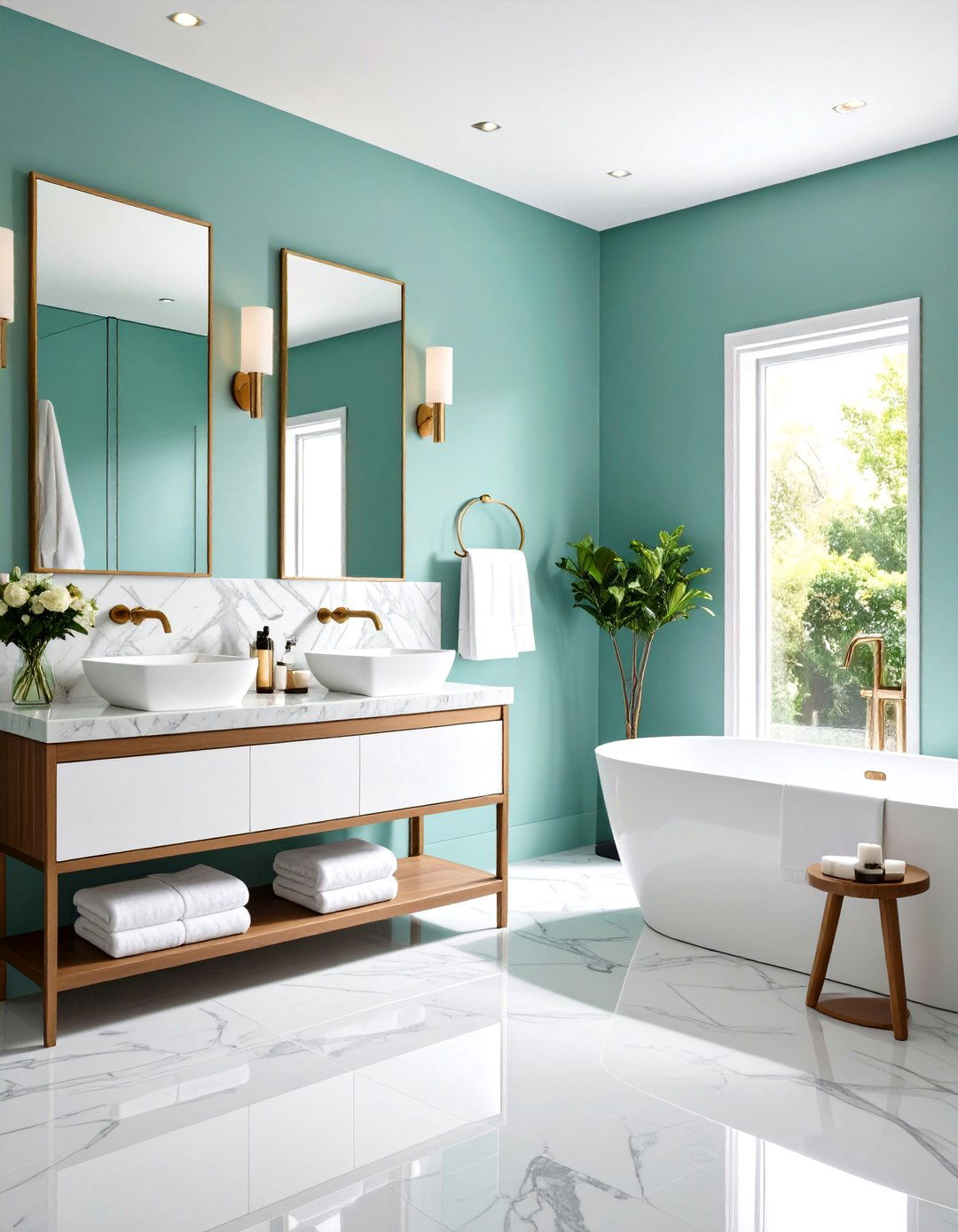 Quiet Seafoam Paint Color - 20 Calming Paint Colors