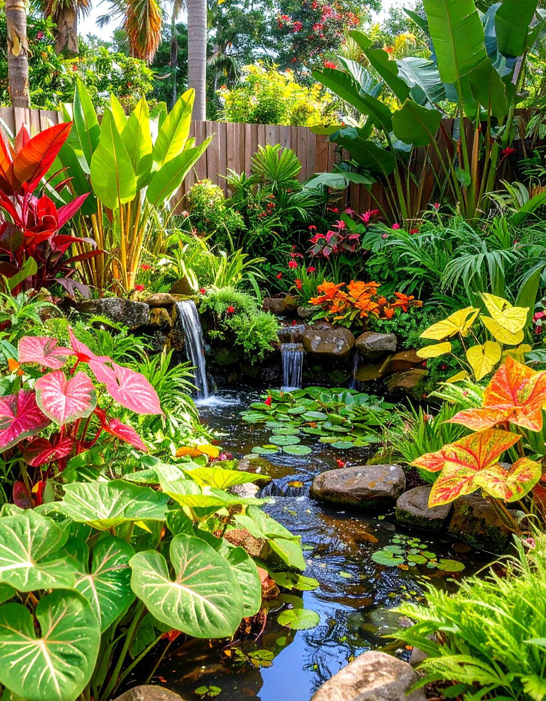 Rain Garden Retreat - 20 Tropical Landscape Ideas