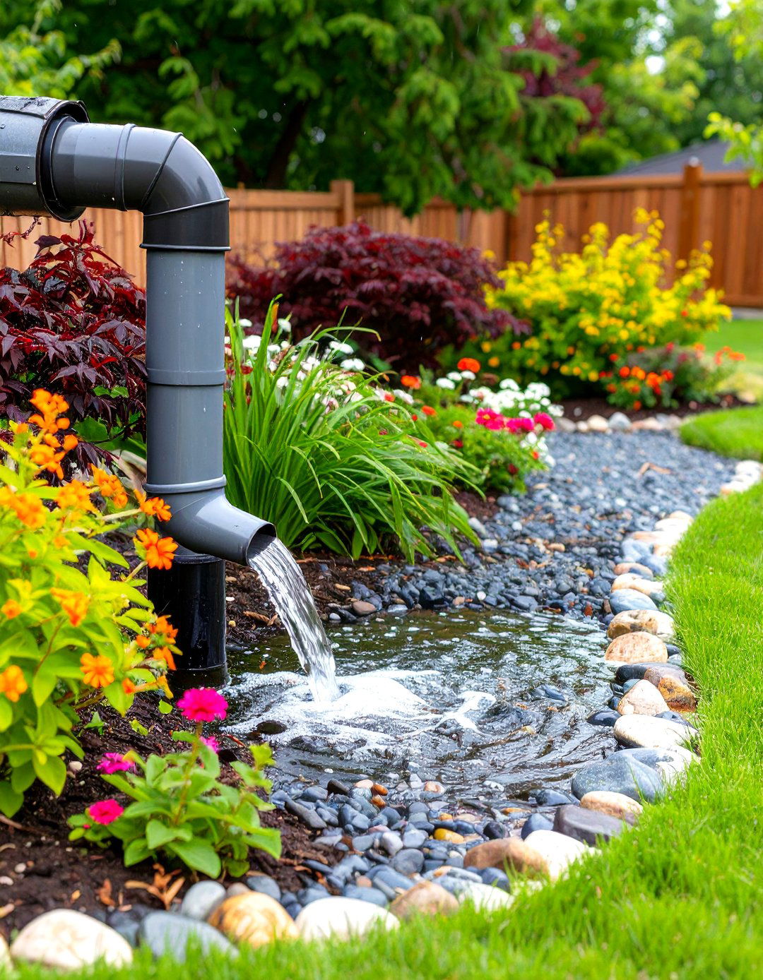 Rain Harvested Duck Pond That Refills Itself - 20 Duck Pond Ideas