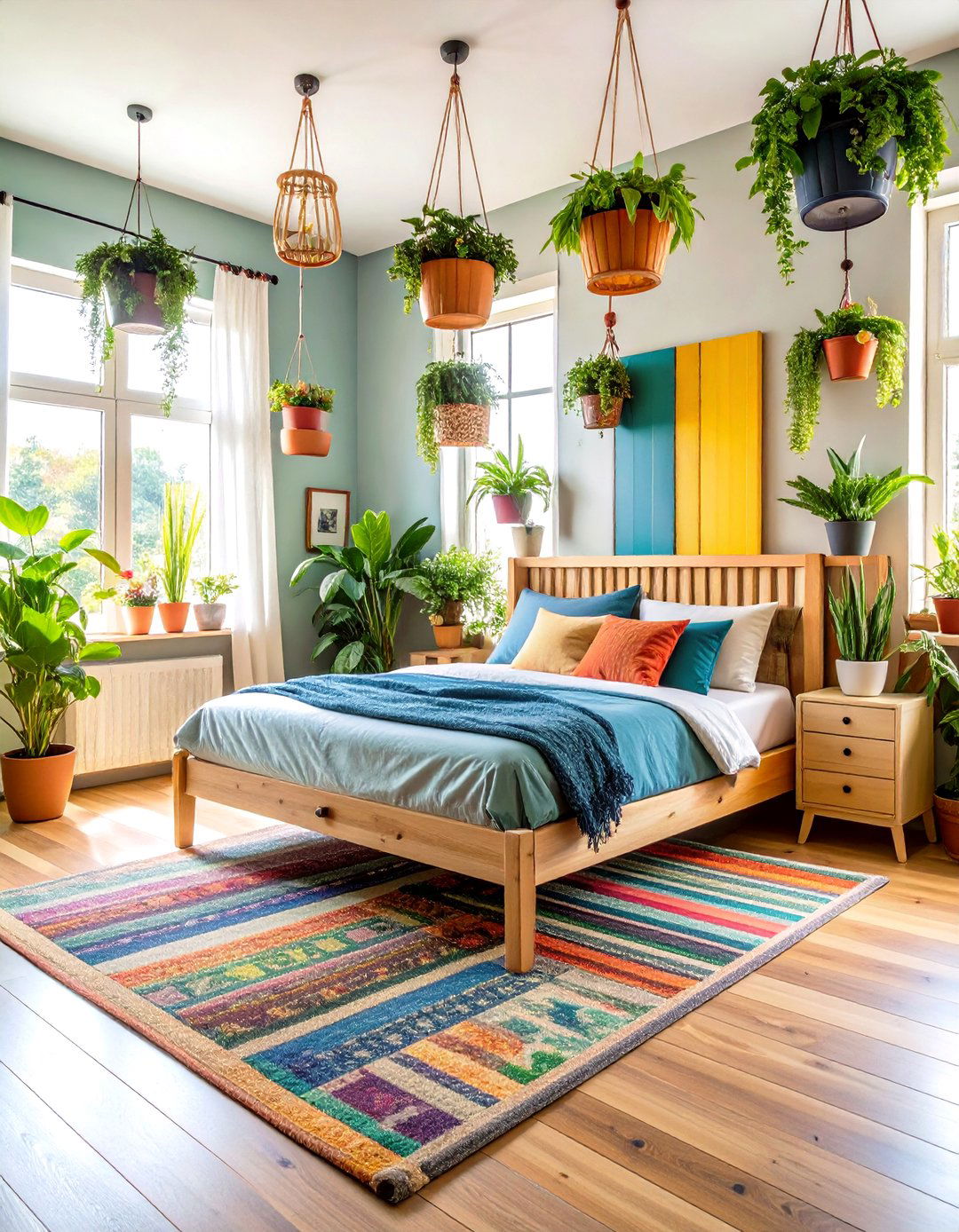 Rainbow Bedroom Garden Greenhouse Sanctuary - 20 Rainbow Bedroom Ideas