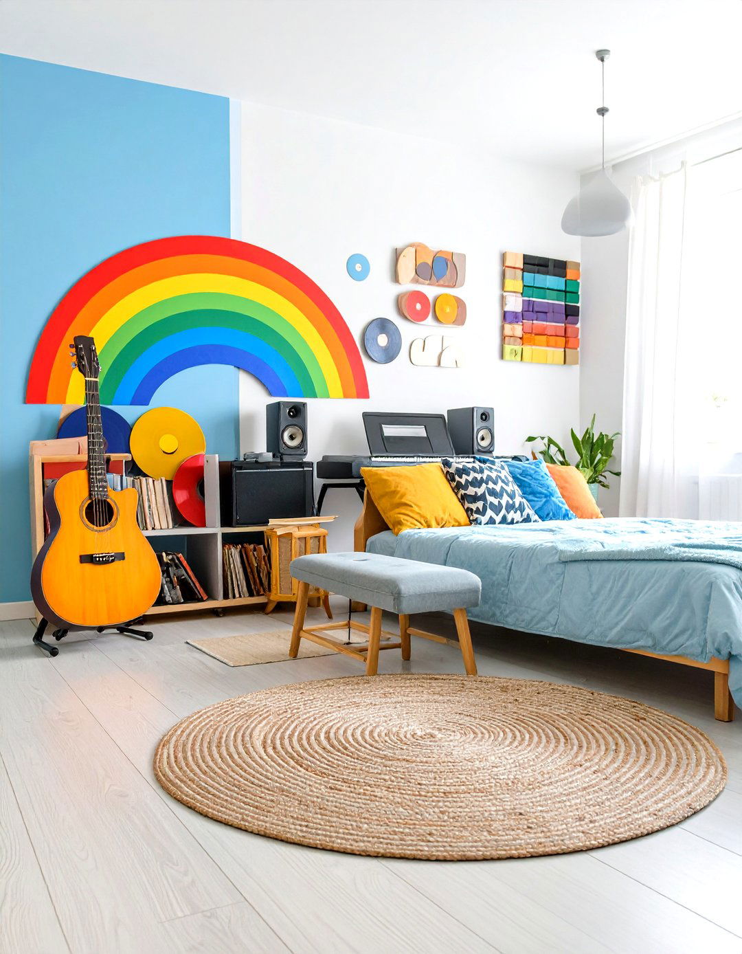 Rainbow Bedroom Musical Harmony Studio - 20 Rainbow Bedroom Ideas