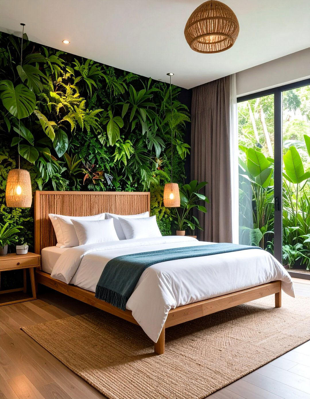Rainforest Sanctuary Jungle Themed Bedroom - 20 Jungle-themed Bedroom Ideas