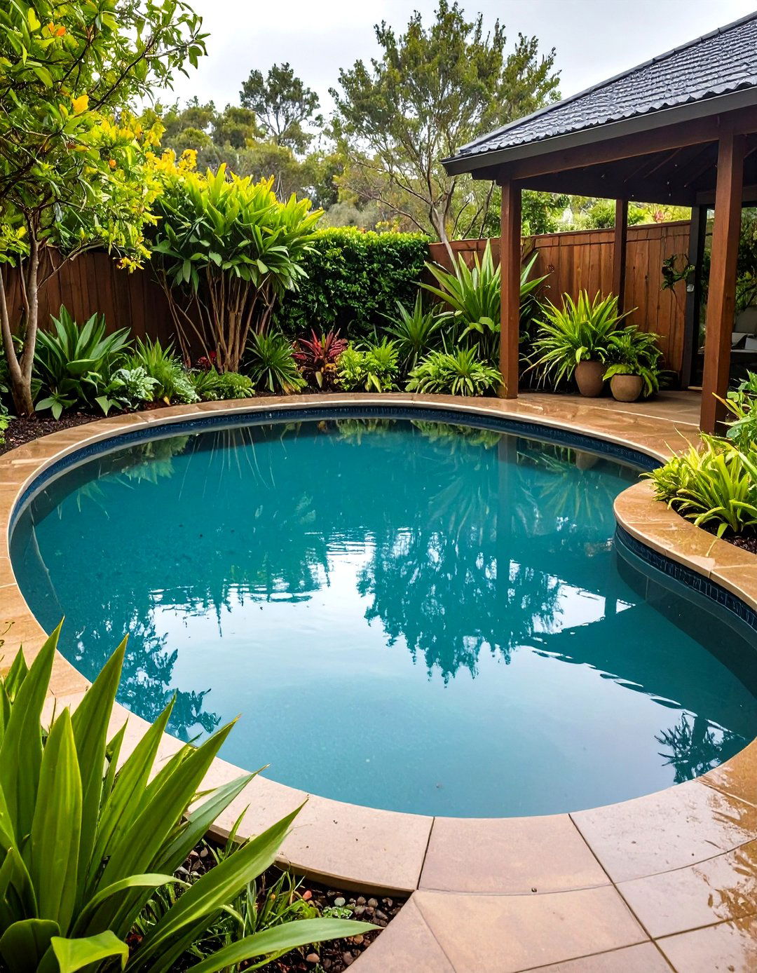 Rainwater Fed Bio Reflecting Pool - 20 Small Garden Reflecting Pool Ideas