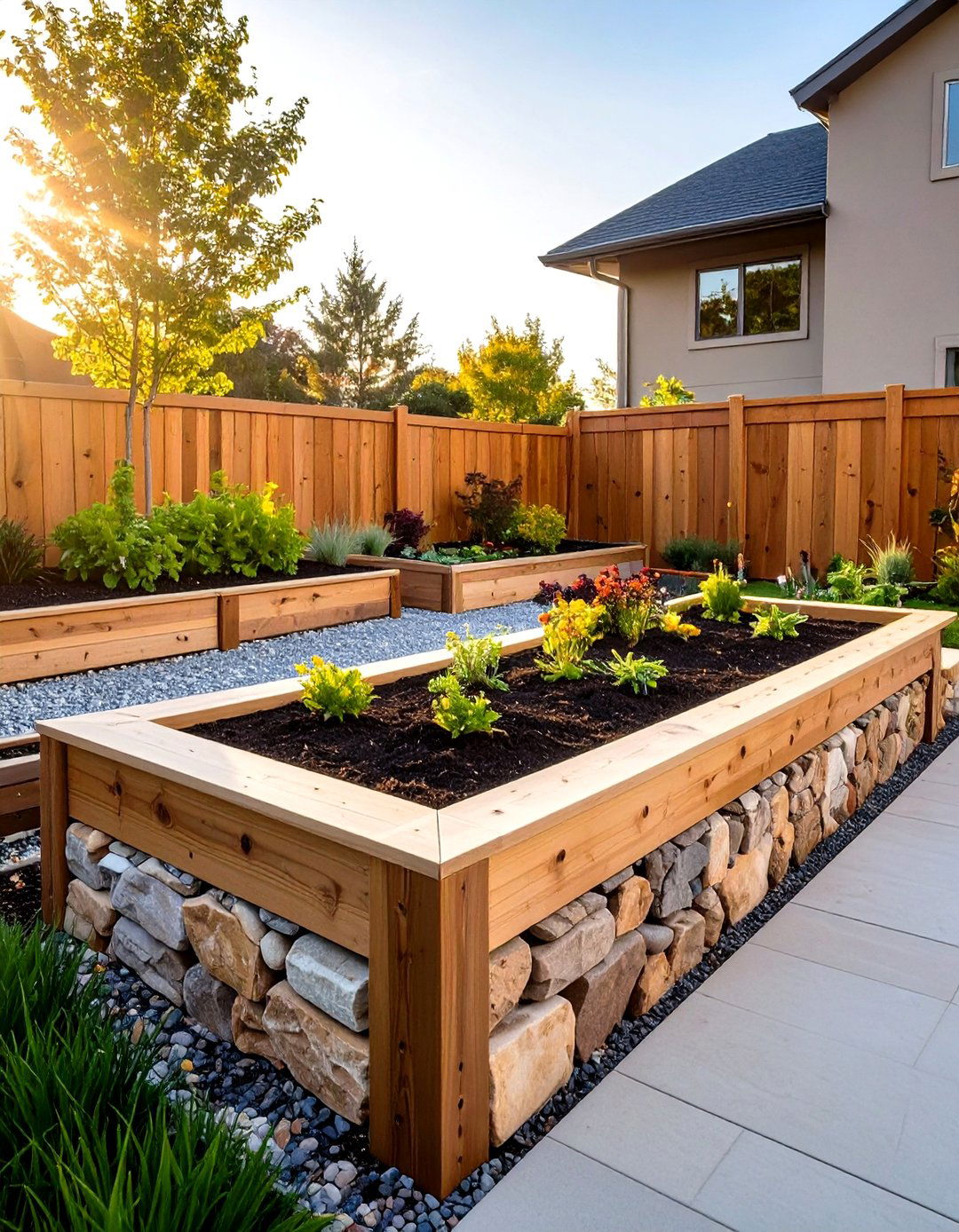 Raised Bed Rock Garden Platform - 20 Rock Garden Ideas