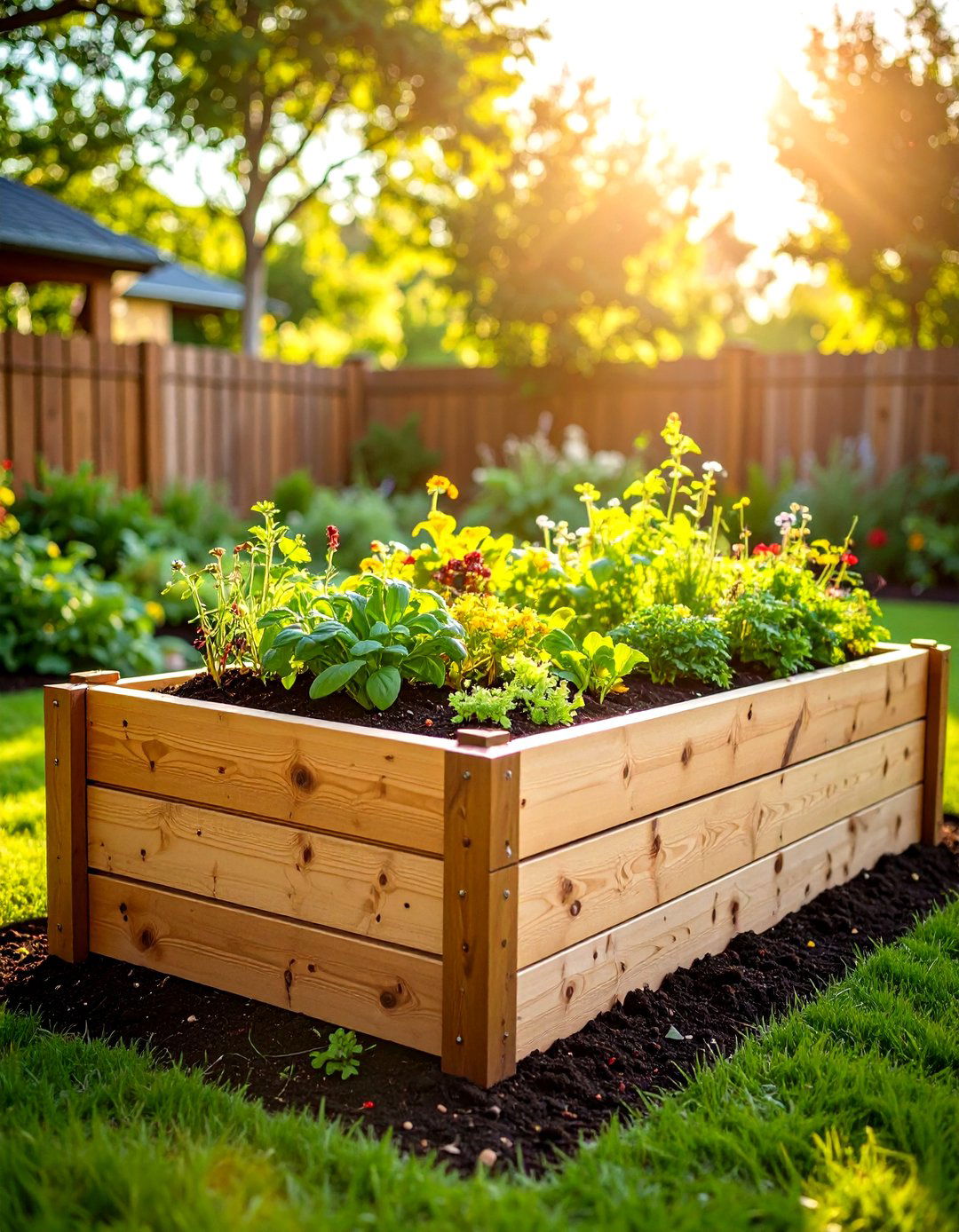 Raised Bed Sleepers for Easy Veg - 20 Garden Sleeper Ideas