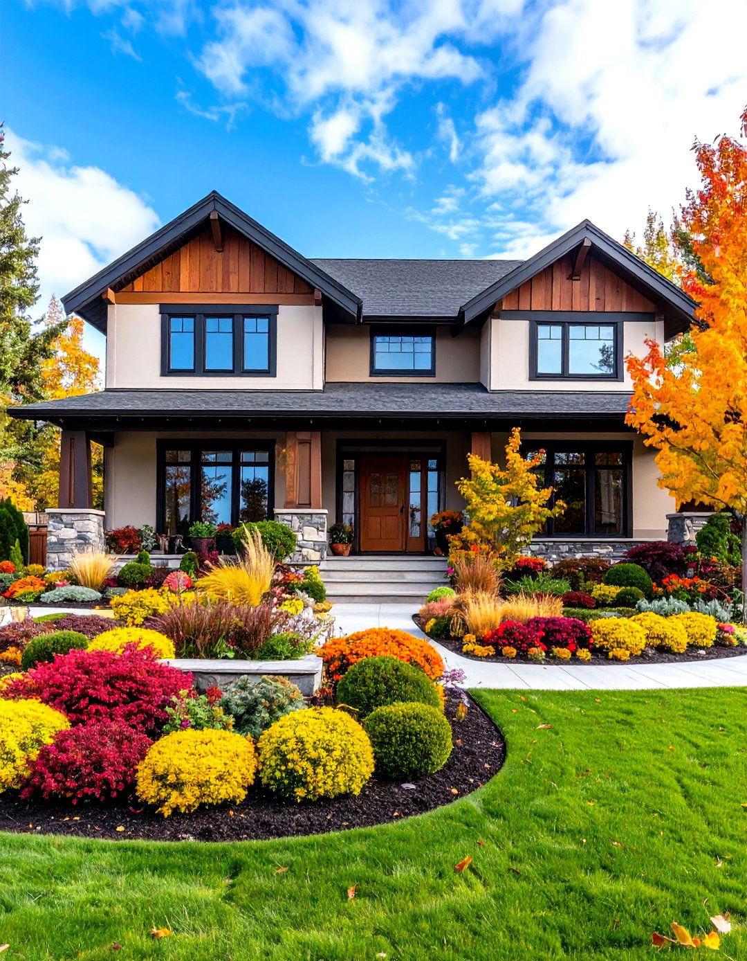 Ranch Style Home Foundation Planting Design - 20 Ideas for Ranch-Style Home Exteriors