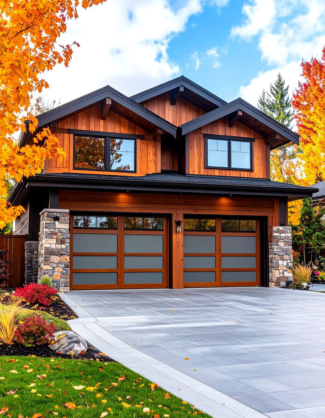 Ranch Style Home Garage Door Upgrade Revolution - 20 Ideas for Ranch-Style Home Exteriors