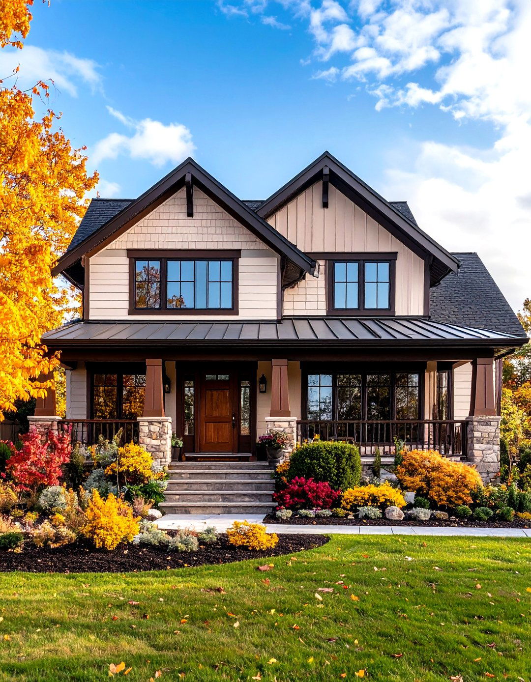 Ranch Style Home Neutral Color Palette Sophistication - 20 Ideas for Ranch-Style Home Exteriors