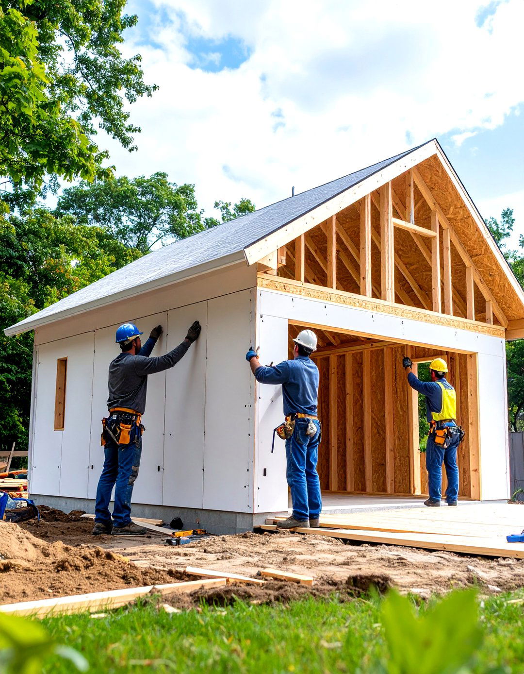Rapid Build Prefab Detached Garage Kit - 20 Detached Garage Ideas