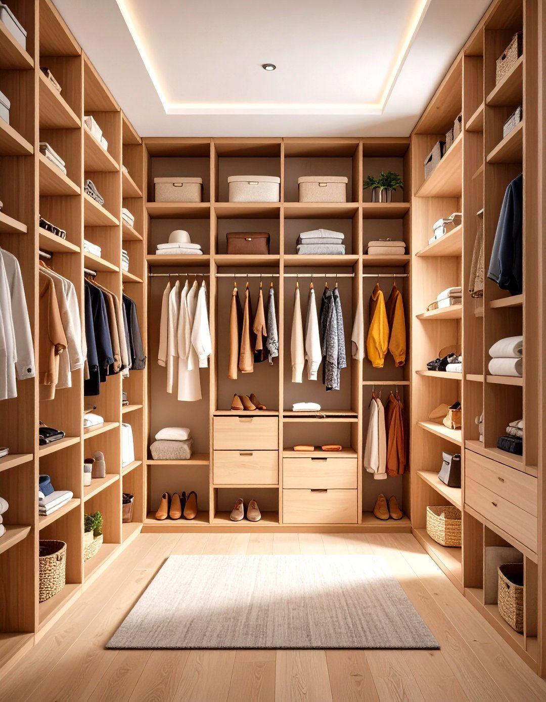 Reach in Closet Vertical Storage Solutions Ideas - 20 Closet Ideas