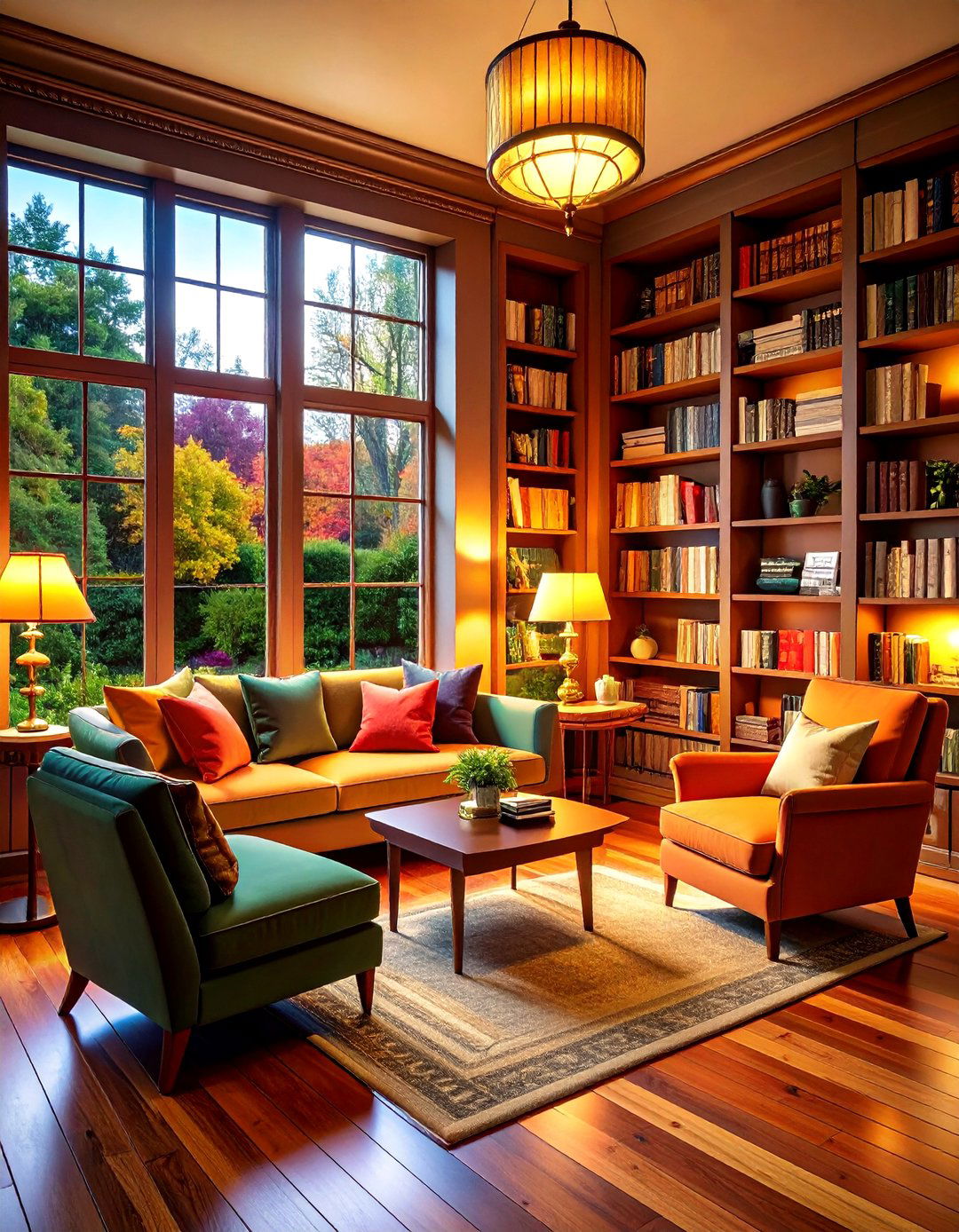 Reading Nook Garden Room Library - 20 Garden Room Ideas