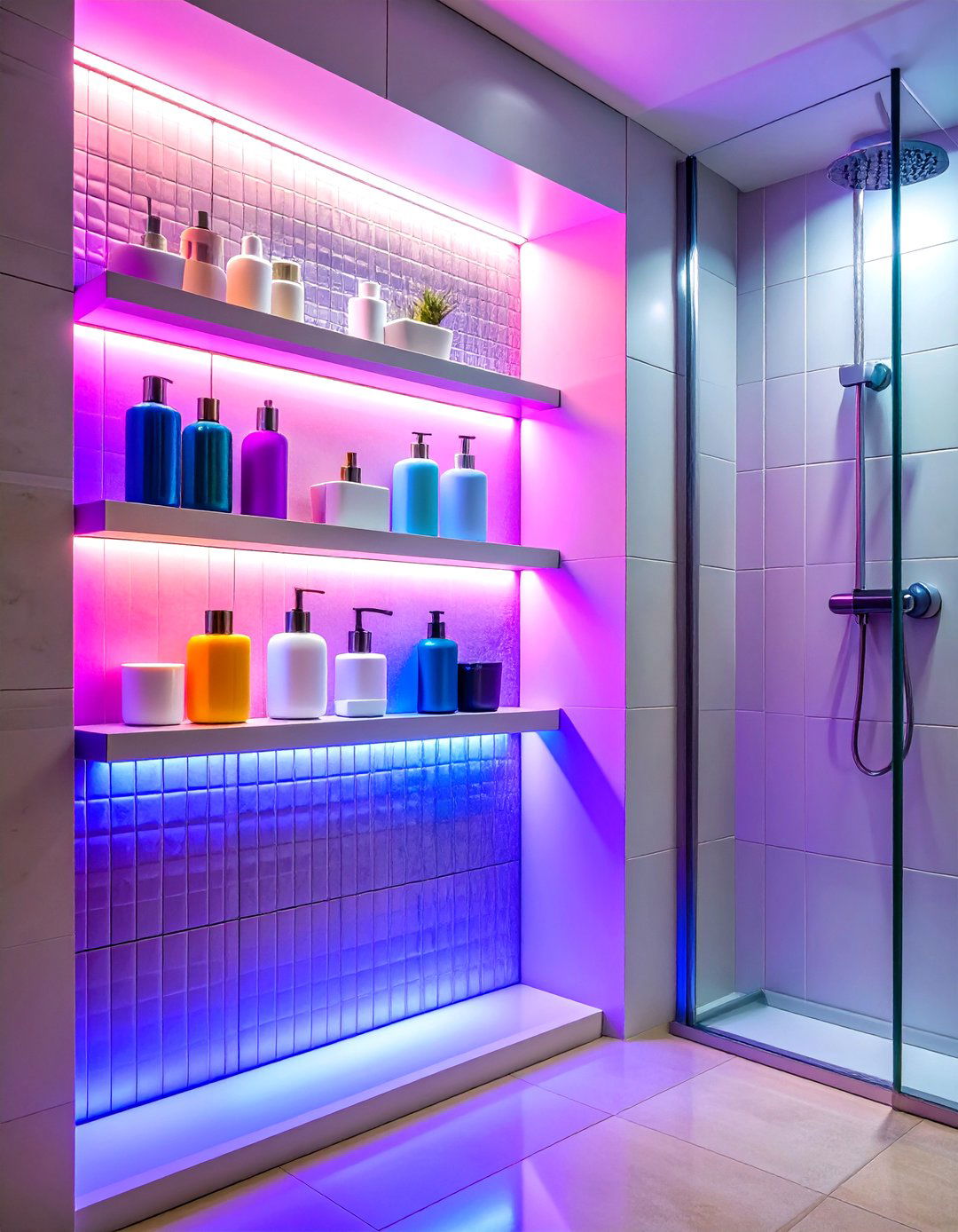 Recessed Bathroom Shower Niche - 20 Wall Niche Ideas