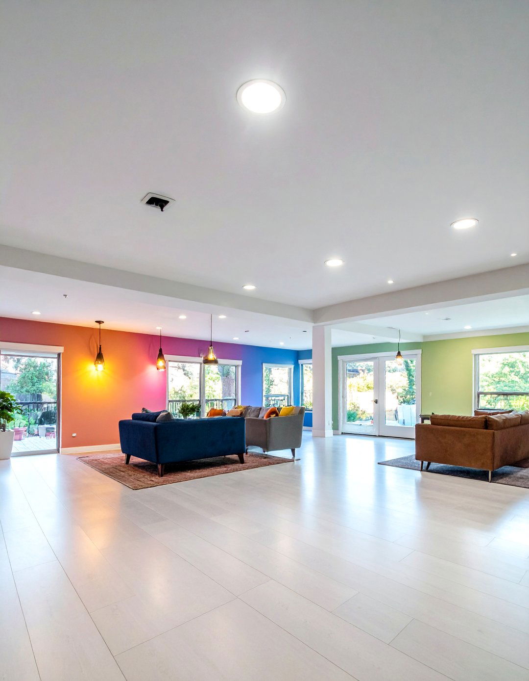 Recessed LED Basement Lighting for Clean Illumination - 20 Basement Lighting Ideas