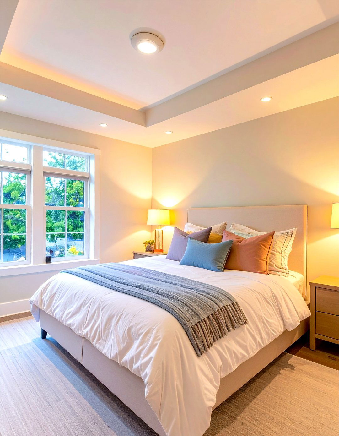 Recessed Lighting - 20 Small Bedroom Lighting Ideas