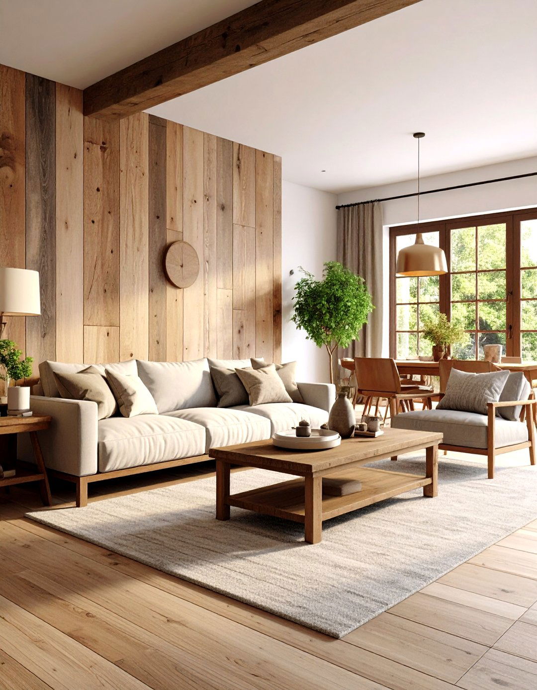 Reclaimed Barn Wood Rustic Wainscoting - 20 Rustic Wainscoting Ideas