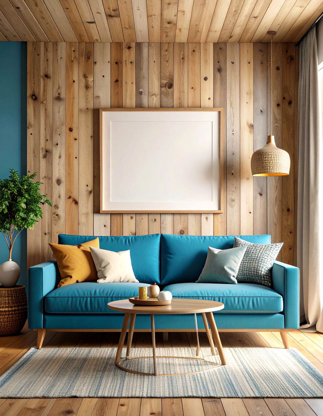 Reclaimed Shiplap Accent Wall - 20 Farmhouse Wall Decor Ideas