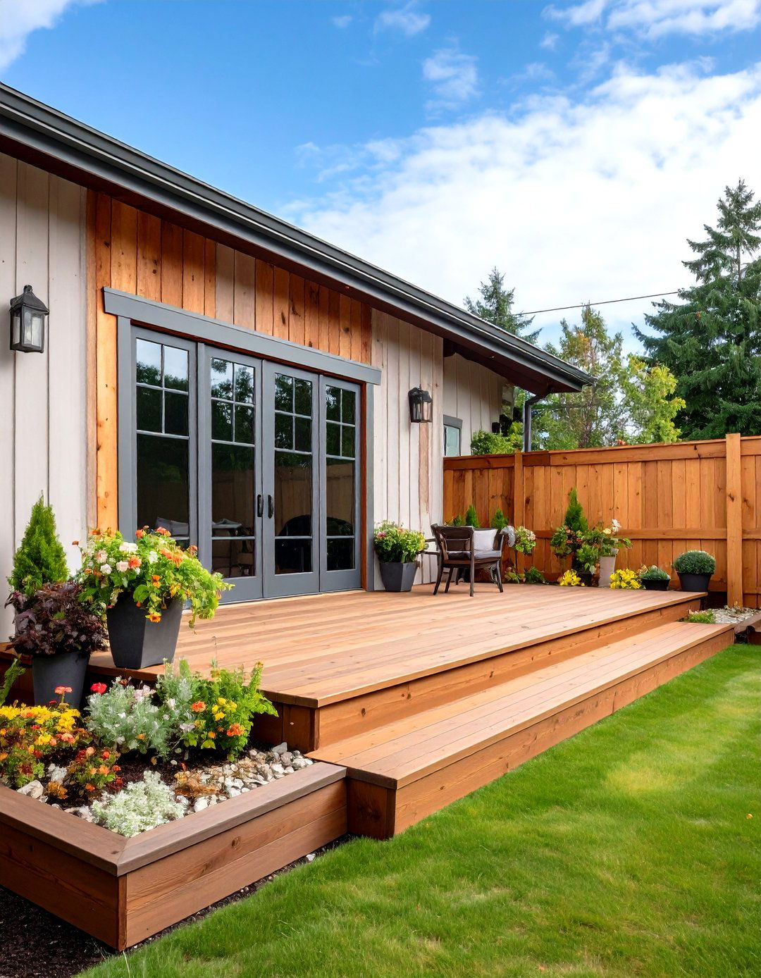 Reclaimed Timber Deck Fascia Plank - 20 Deck Fascia Ideas