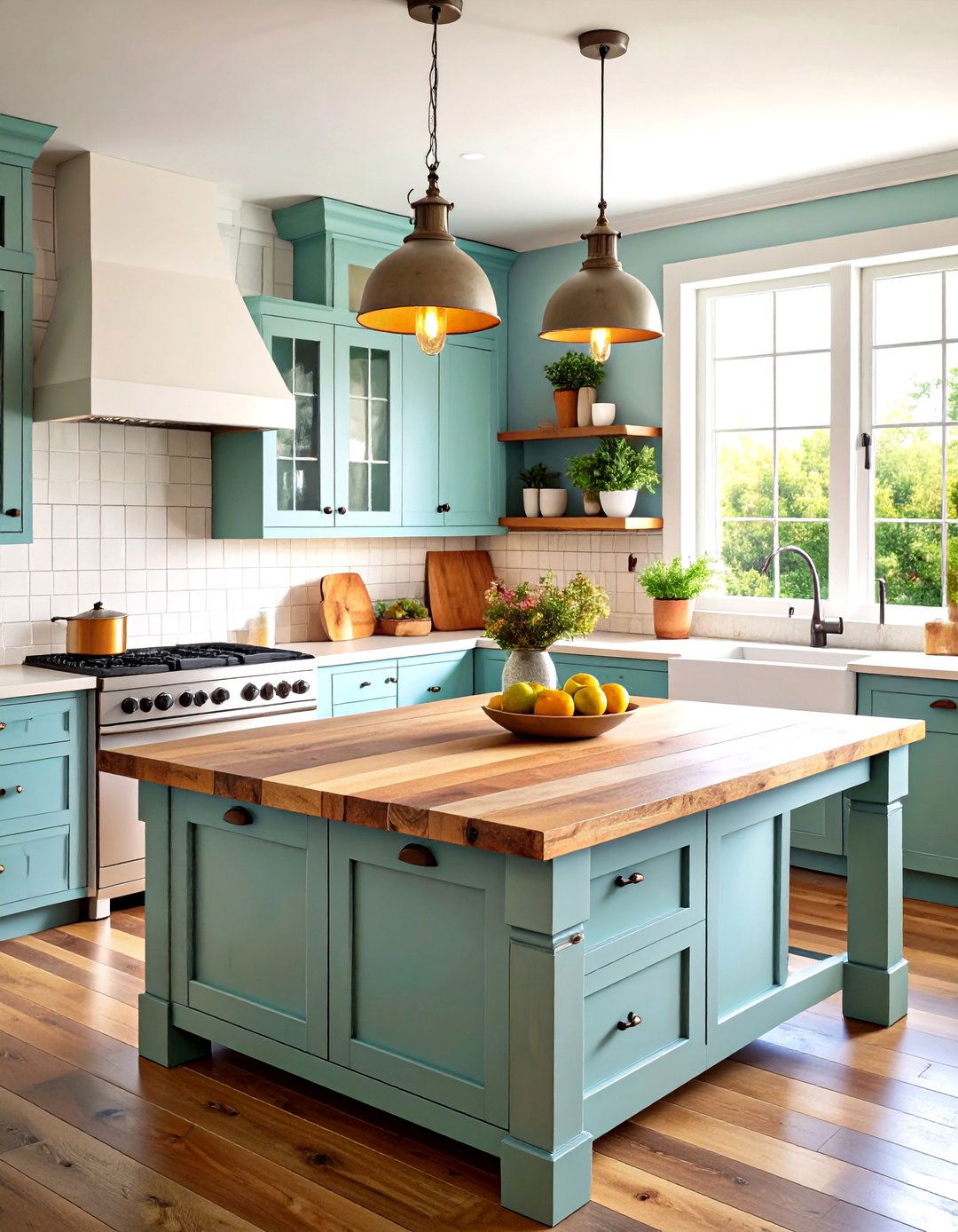 Reclaimed Wood Countertop Historic Character - 20 Wood Countertop Ideas