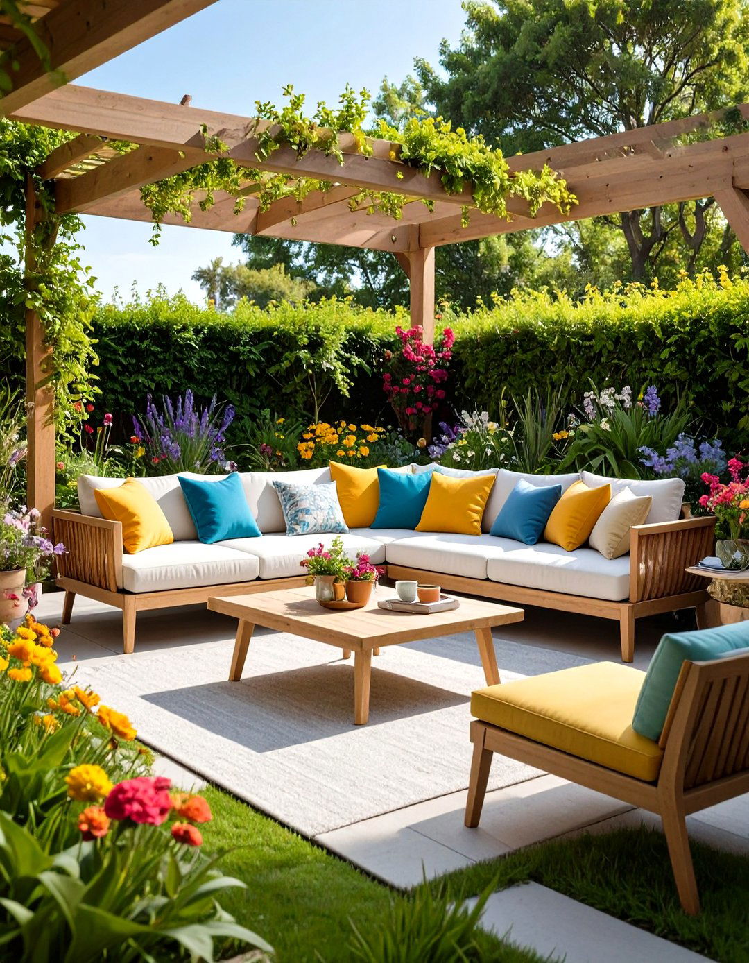 Reclaimed Wood Planter Arm Garden Bench - 20 Garden Bench Ideas