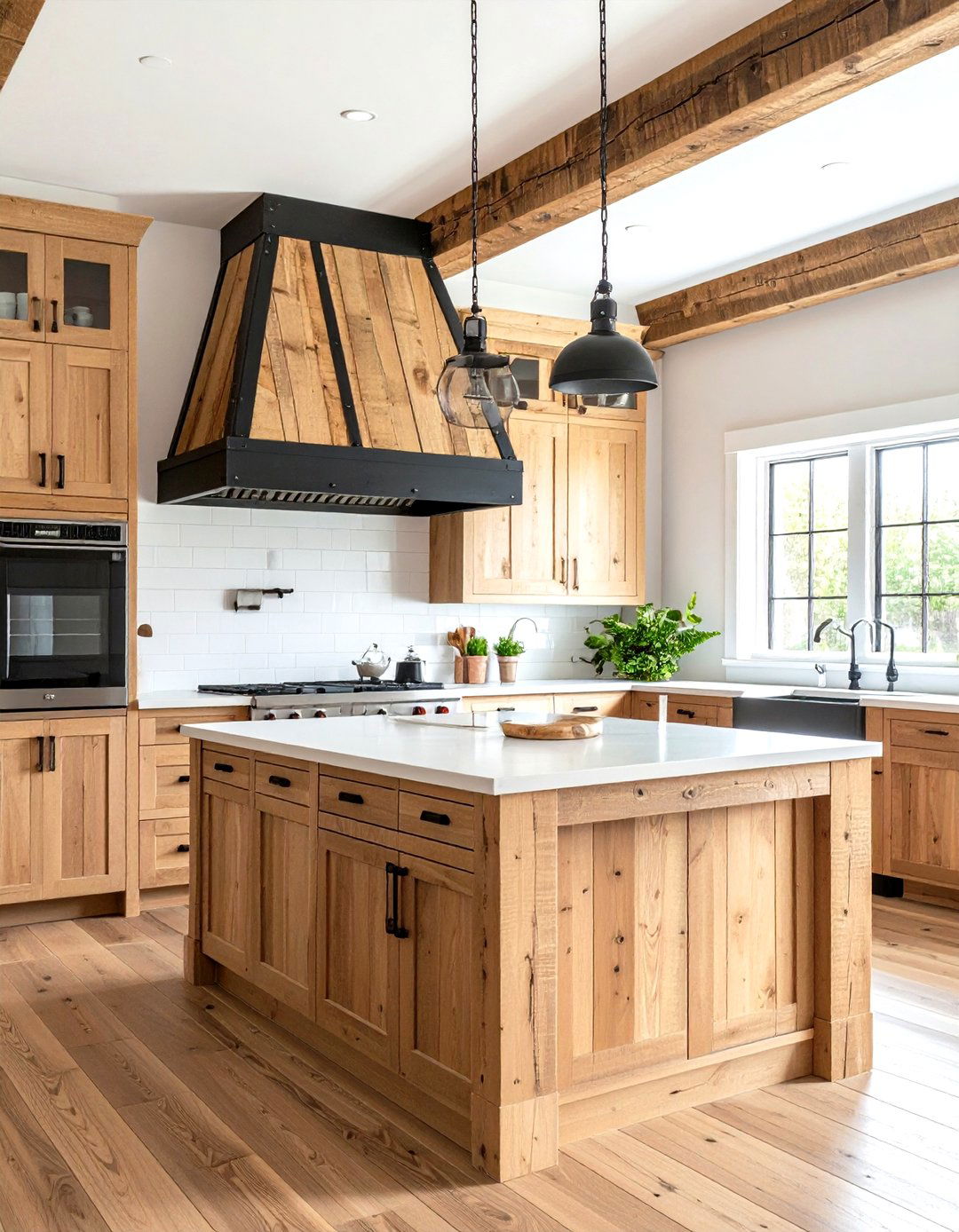 Reclaimed Wood Range Hood Rustic - 20 Range Hood Ideas