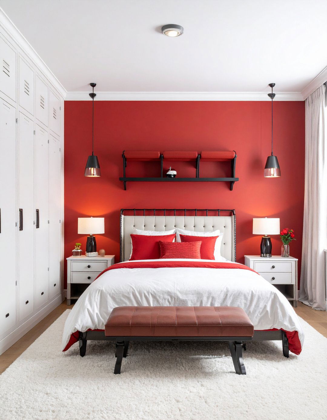 Red Boy Room Classic Baseball Stadium Theme - 20 Red Boy Room Ideas