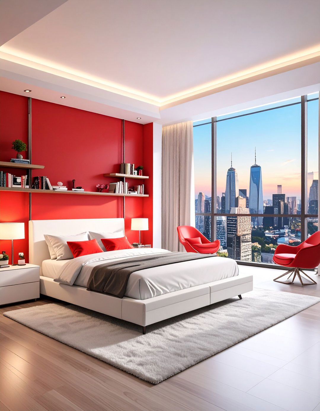 Red Boy Room Superhero Command Center Design - 20 Red Boy Room Ideas