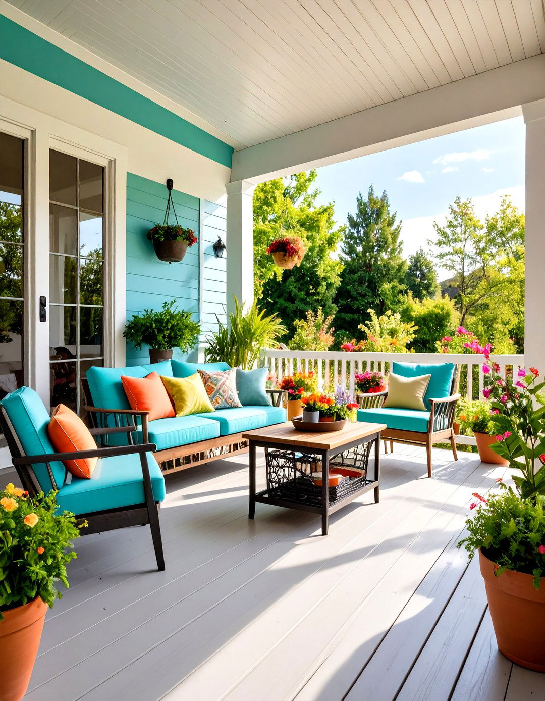 Reduce Front Porch Clutter - 20 Small Front Porch Ideas