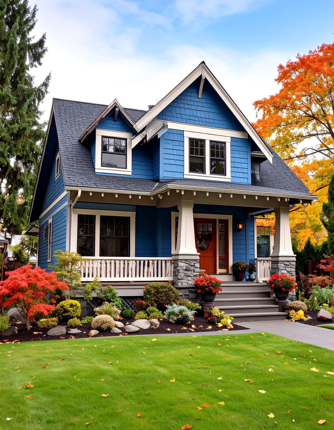 Refined Accented Details - 20 Two-tone Siding Designs