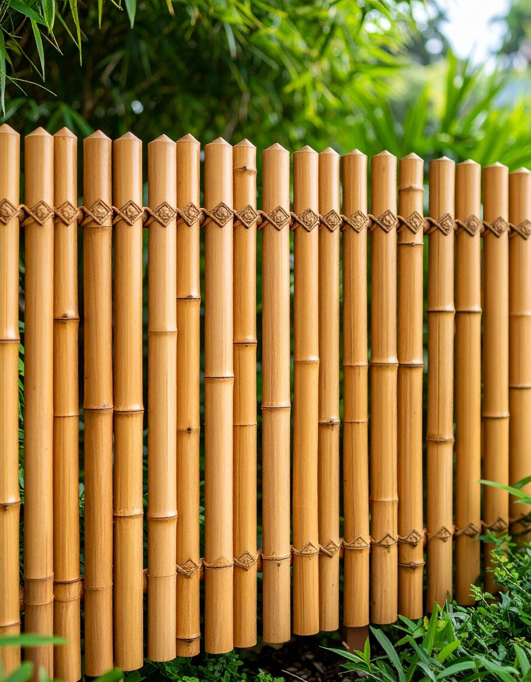 Reflective Sheen for Night Lighting - 20 Fence Painting Ideas