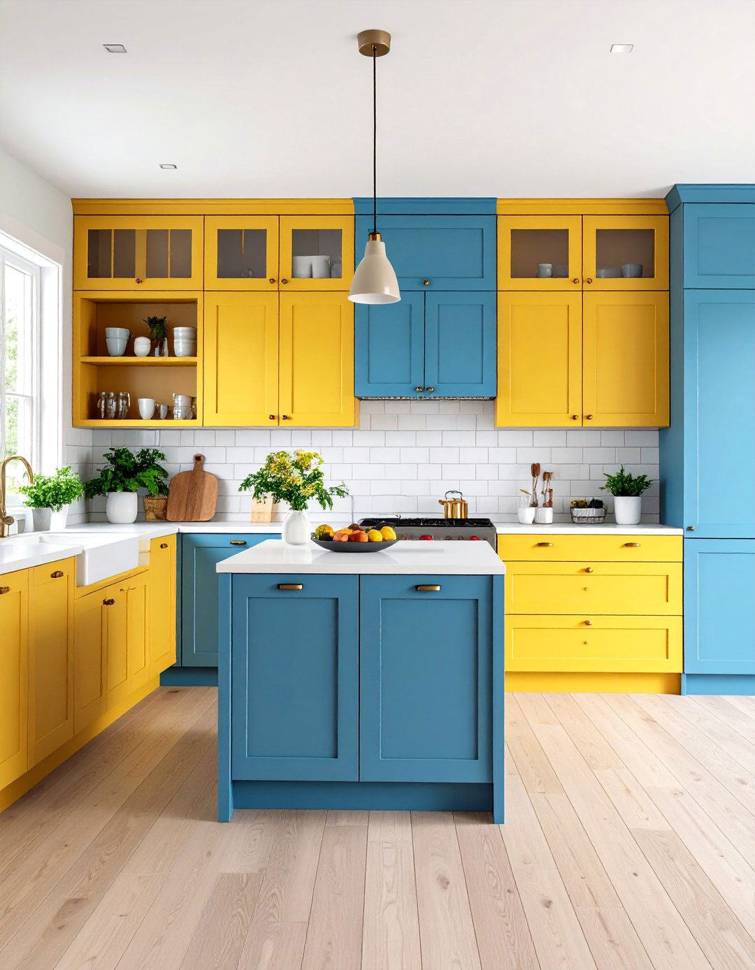 Refresh Cabinets with Paint and New Hardware - 20 Small Kitchen Ideas on a Budget