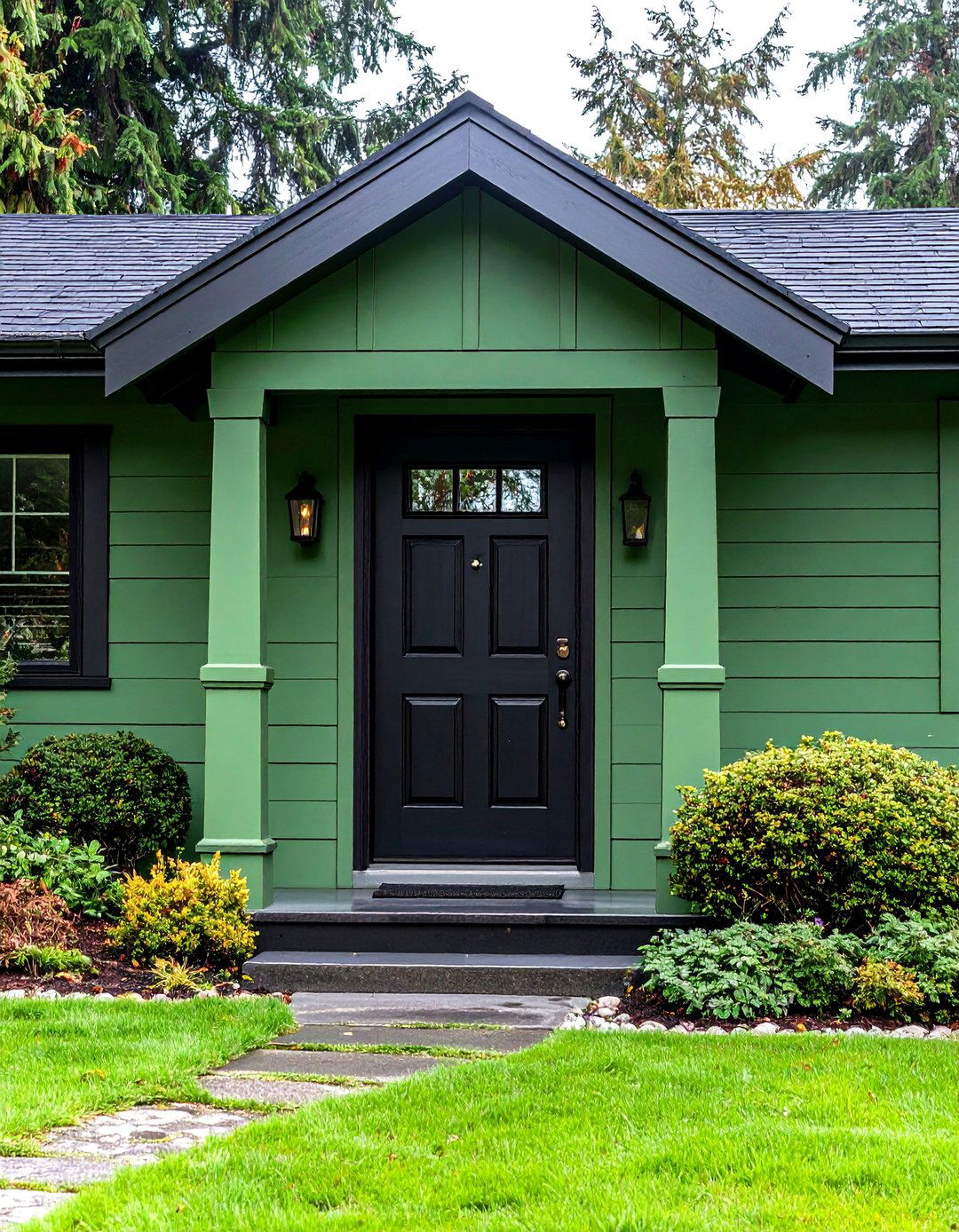 Regional and Climate Considerations - 20 Sage Green House With Black Door