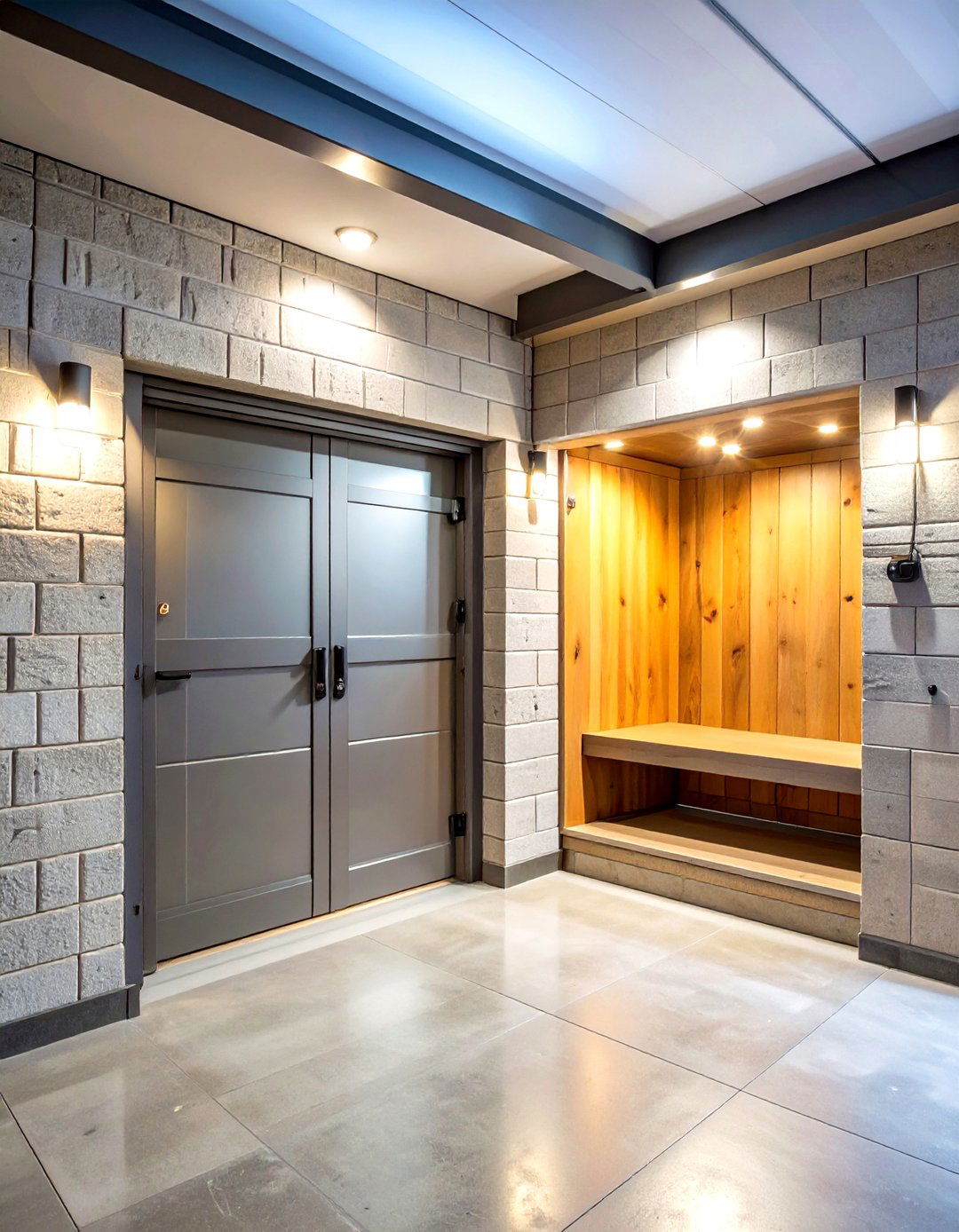 Reinforced Garage Corner Safe Room - 20 Safe Room Ideas